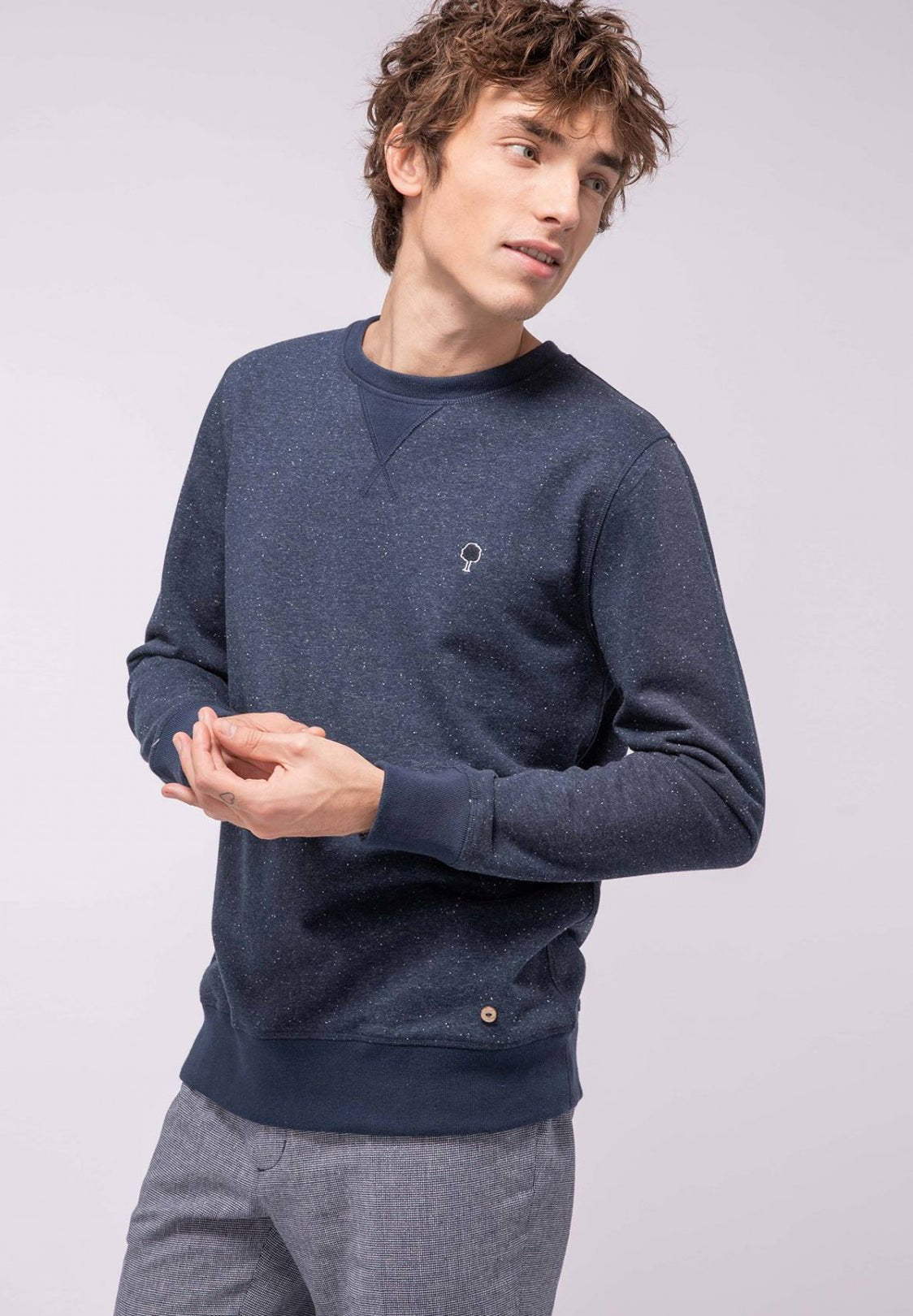 Faguo Donon Sweat Cotton Navy