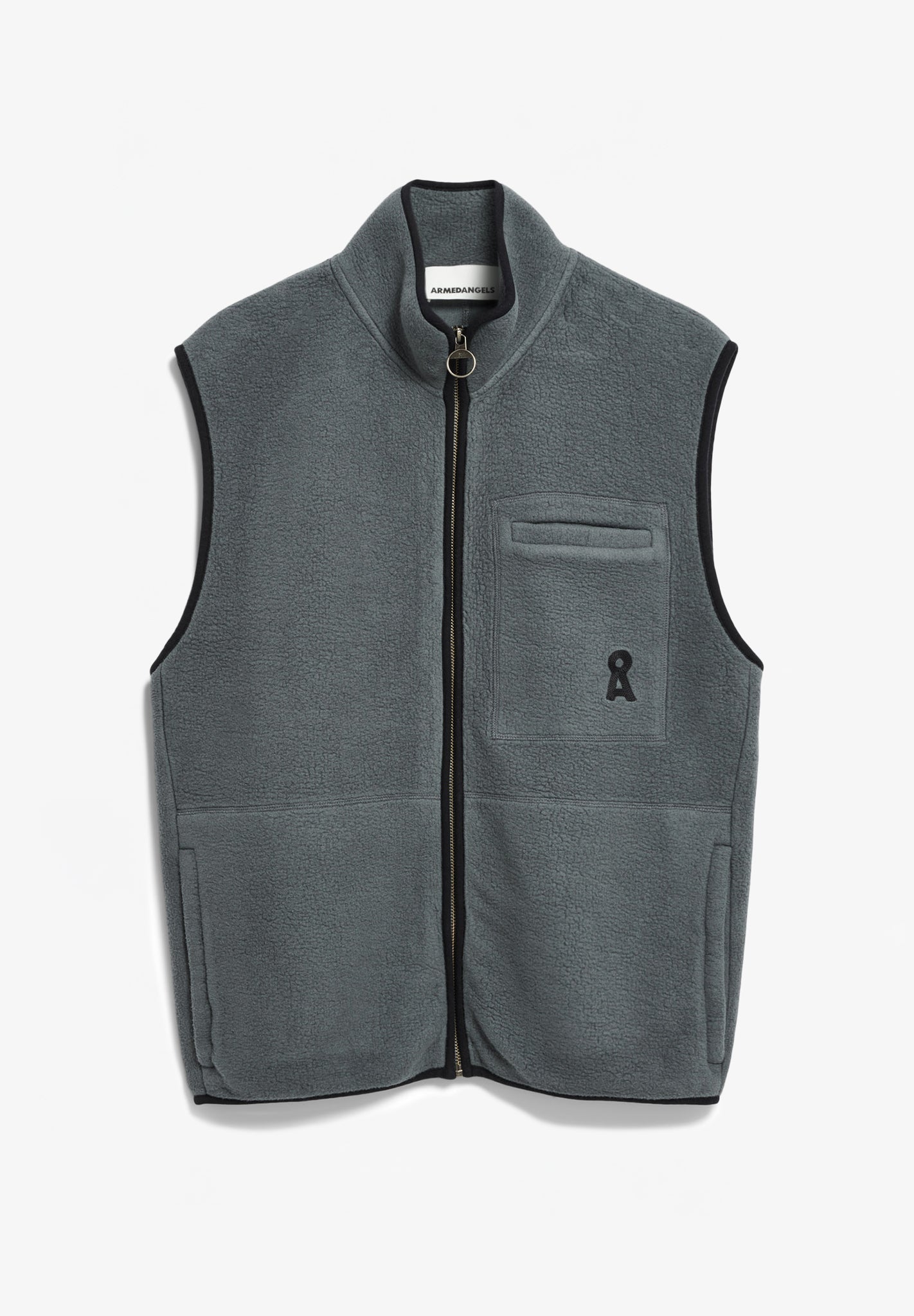 ARMEDANGELS - Aableo Fleece Vest - BACKYARD