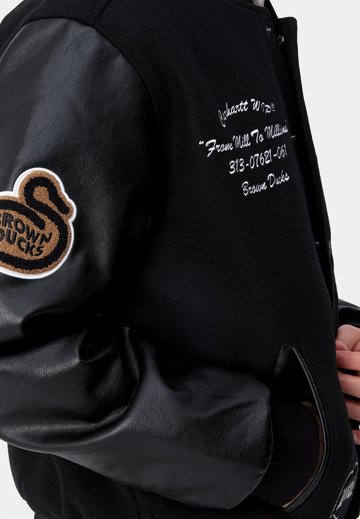 Carhartt WIP - Brown Ducks Bomber - BACKYARD