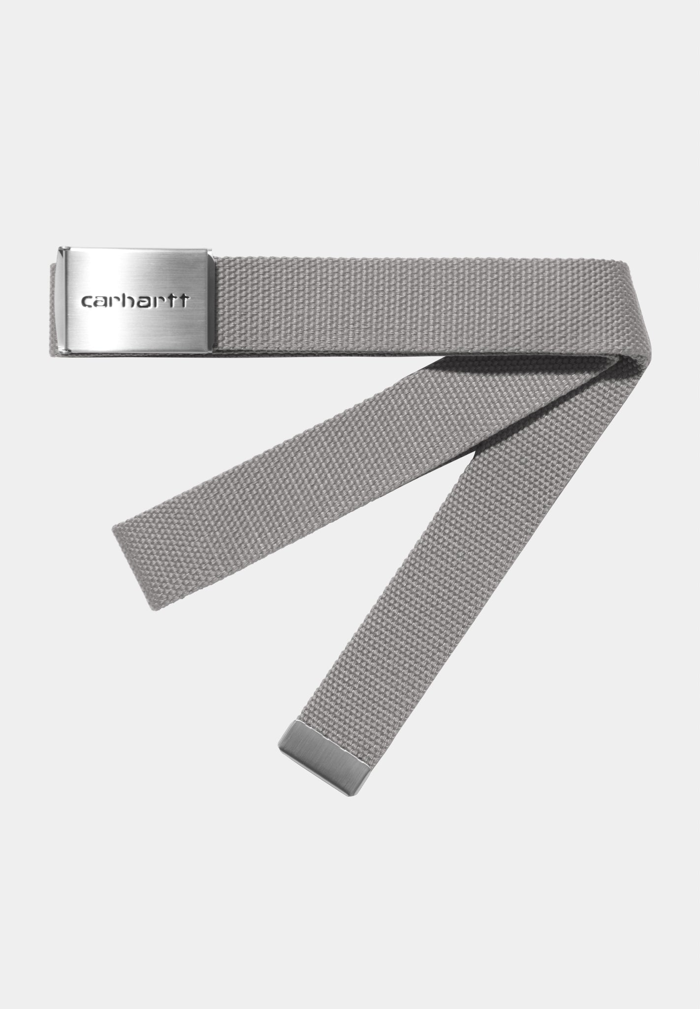 CARHARTT WIP - Clip Belt Chrome - BACKYARD