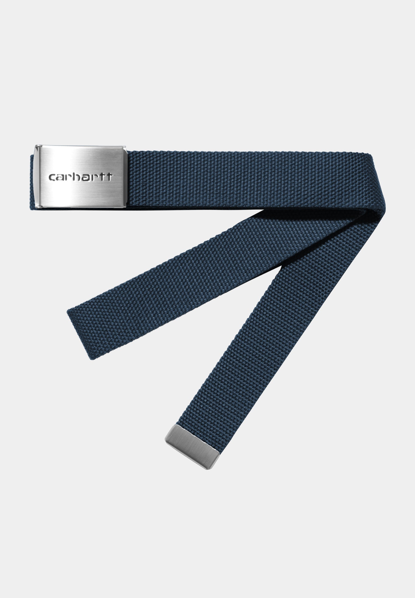 CARHARTT WIP - Clip Belt Chrome - BACKYARD