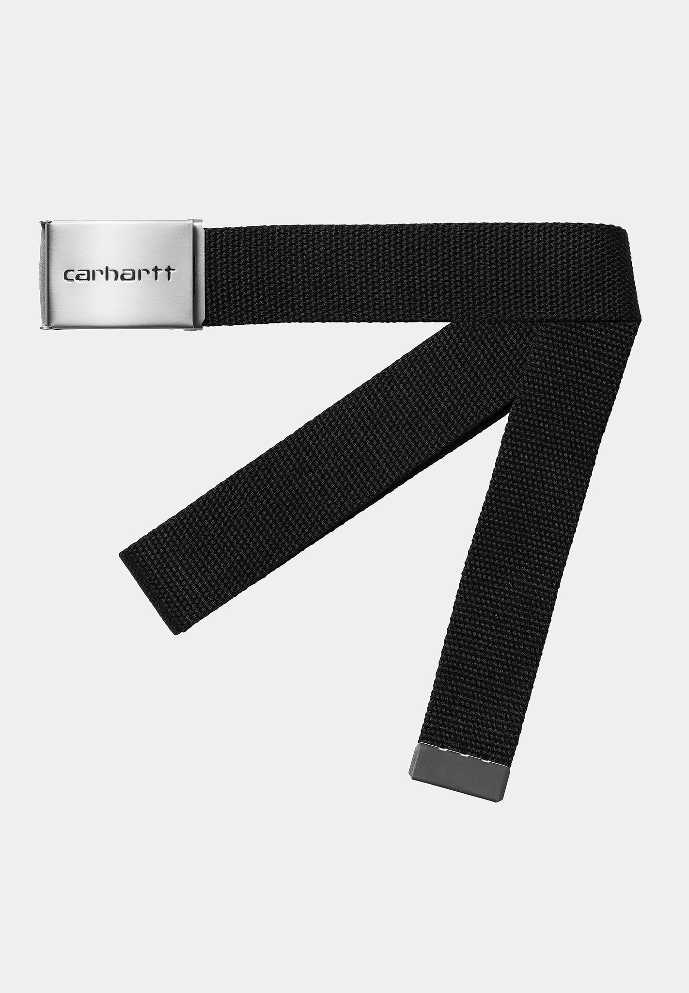 CARHARTT WIP - Clip Belt Chrome - BACKYARD