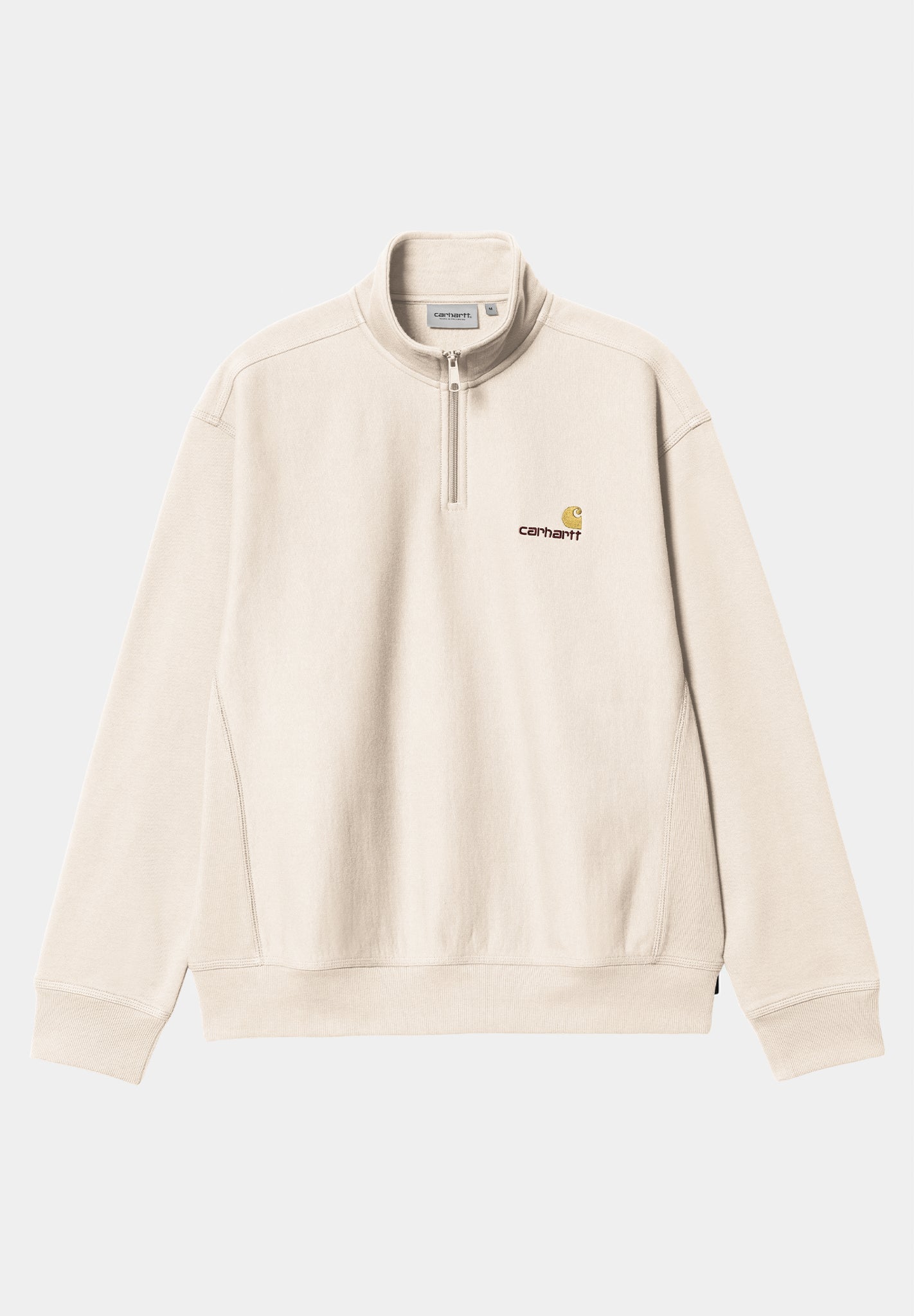 CARHARTT WIP - Half Zip American Script Sweat - BACKYARD