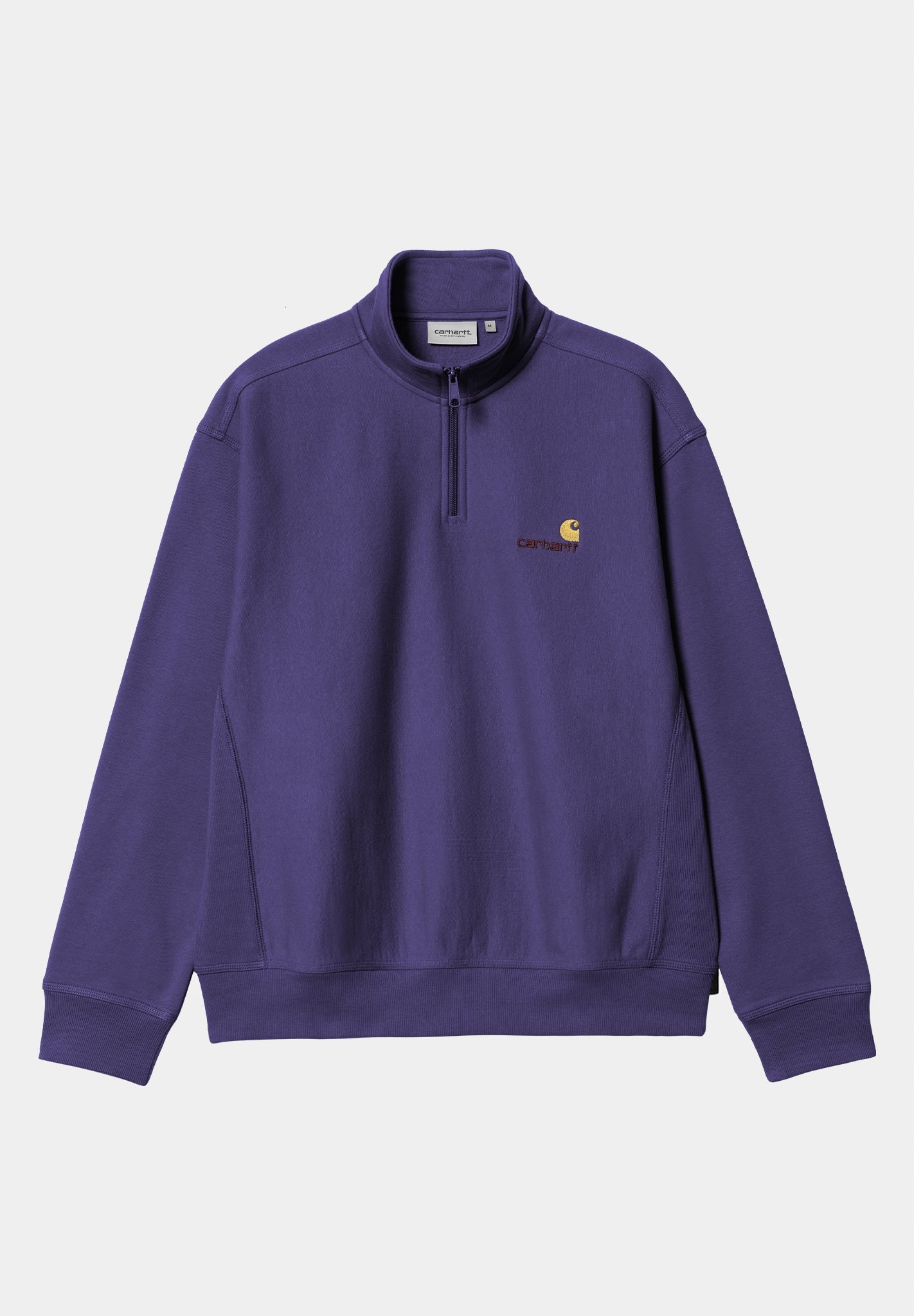 CARHARTT WIP - Half Zip American Script Sweat - BACKYARD