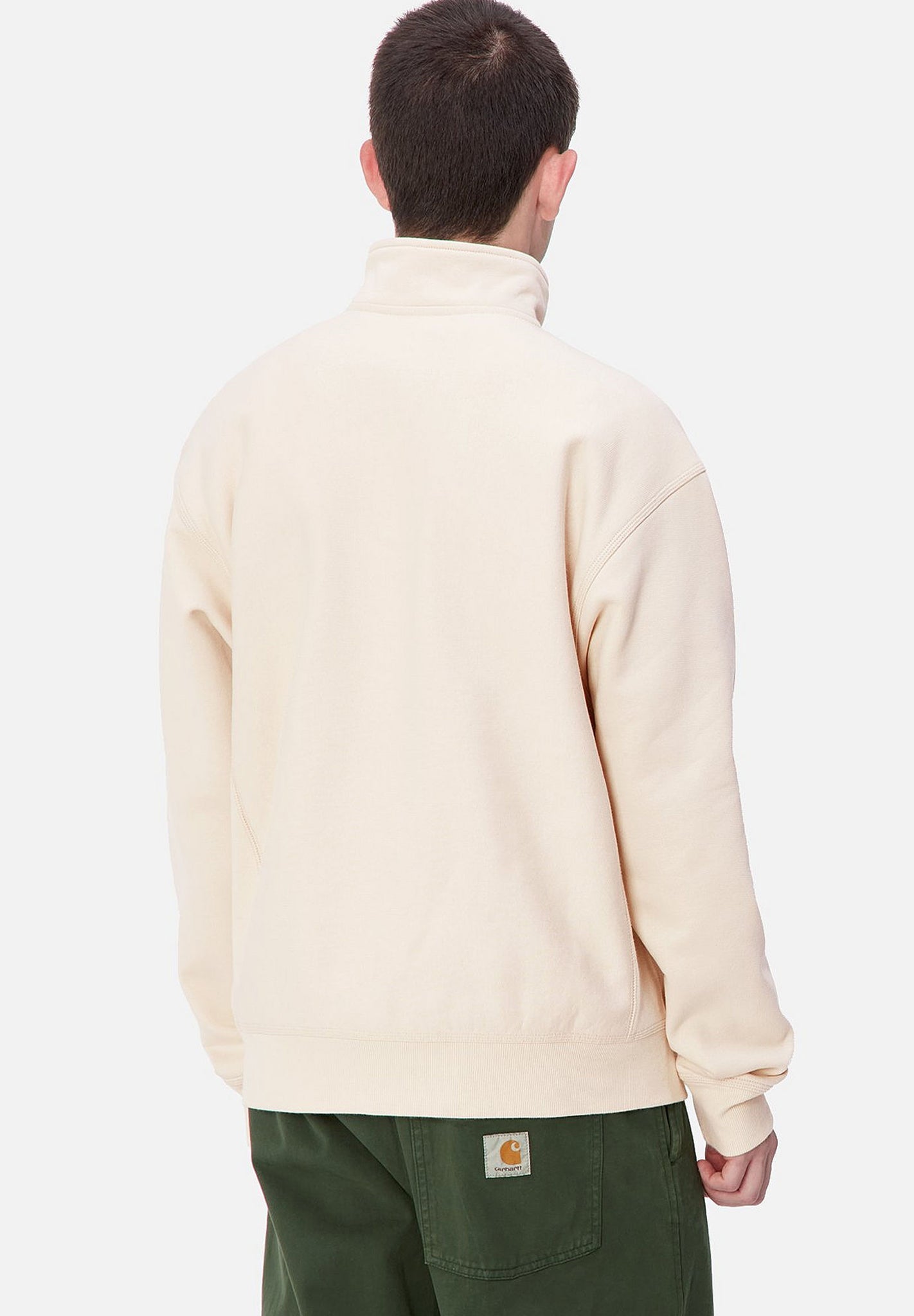 CARHARTT WIP - Half Zip American Script Sweat - BACKYARD