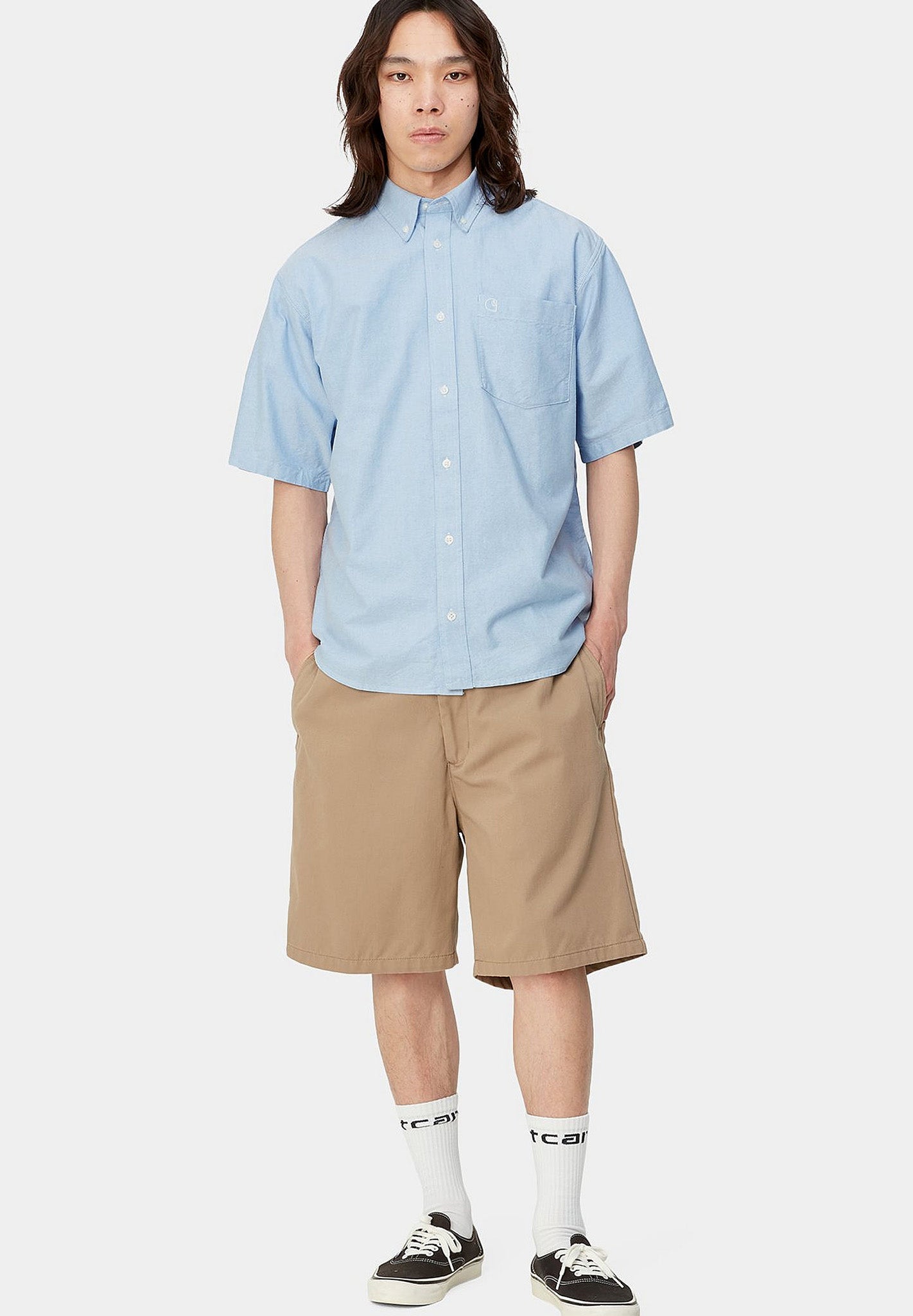 CARHARTT WIP-S/S Braxton Shirt - BACKYARD