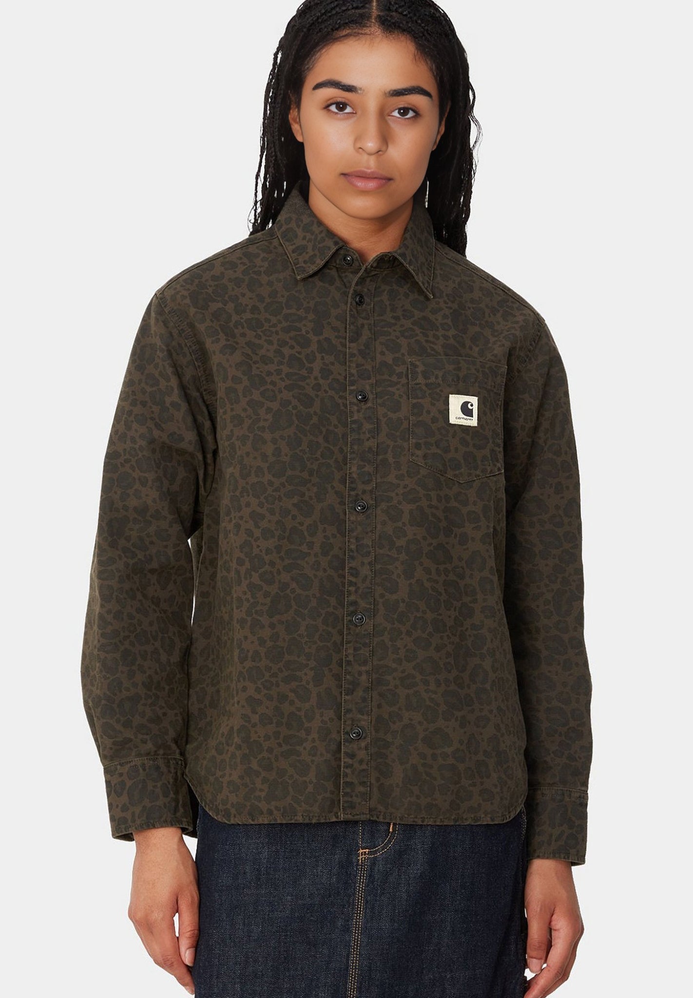 CARHARTT WIP - W' L/S Leo Shirt - BACKYARD