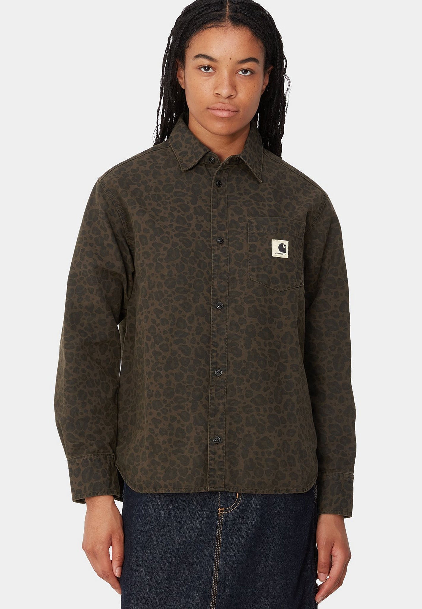 CARHARTT WIP - W' L/S Leo Shirt - BACKYARD