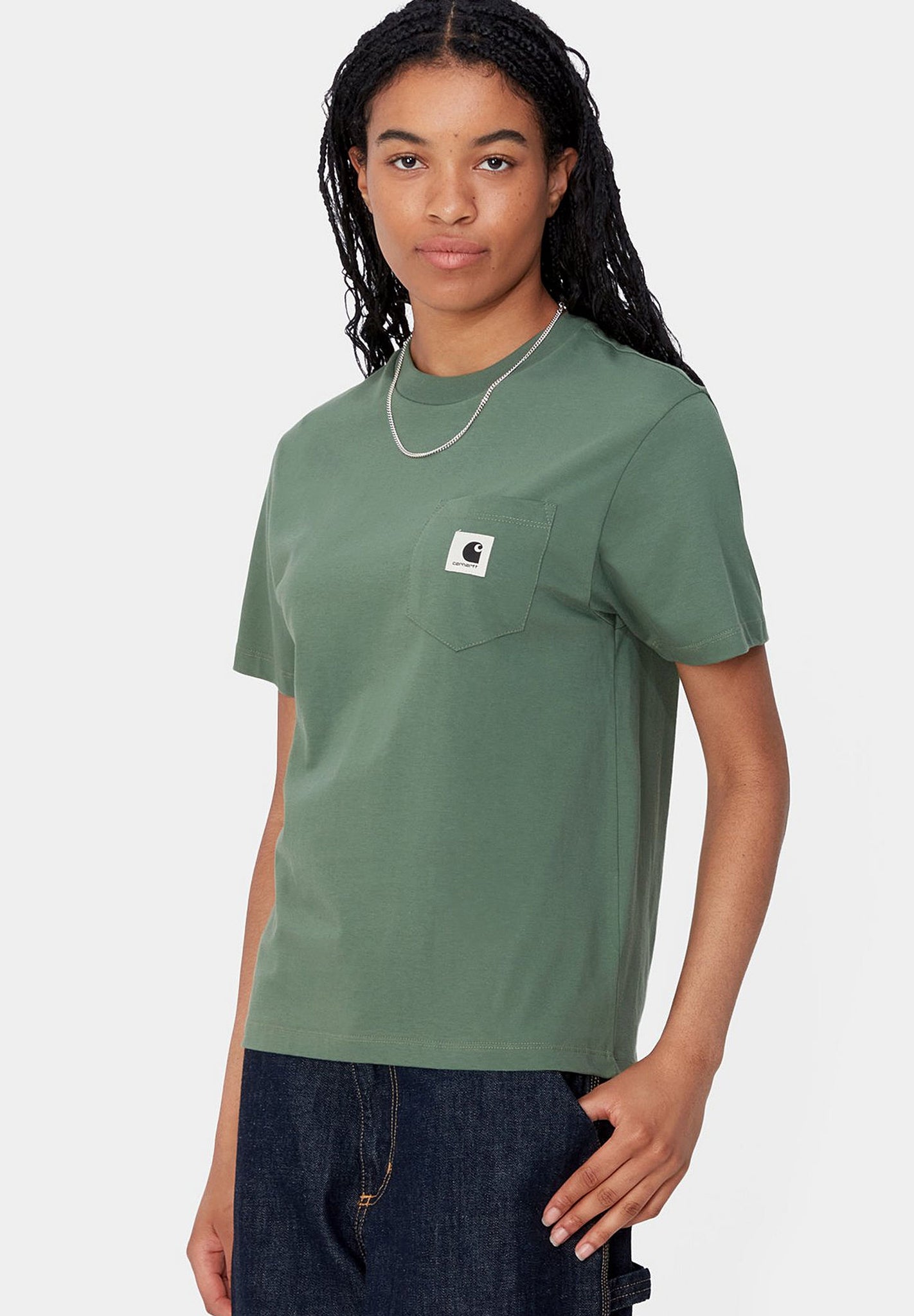 CARHARTT WIP - W' S/S Pocket T-Shirt - BACKYARD