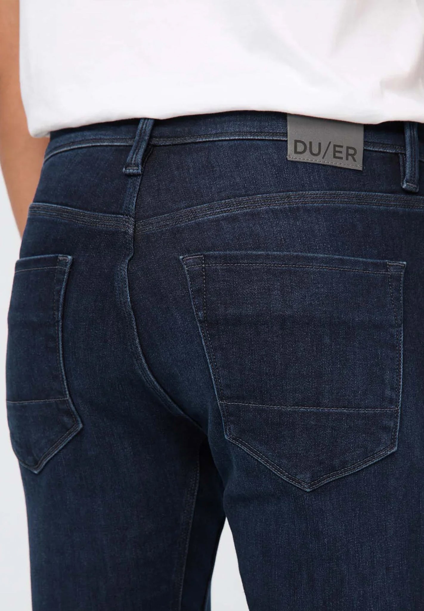 DUER - Tech Fleece Denim Relaxed Taper - BACKYARD