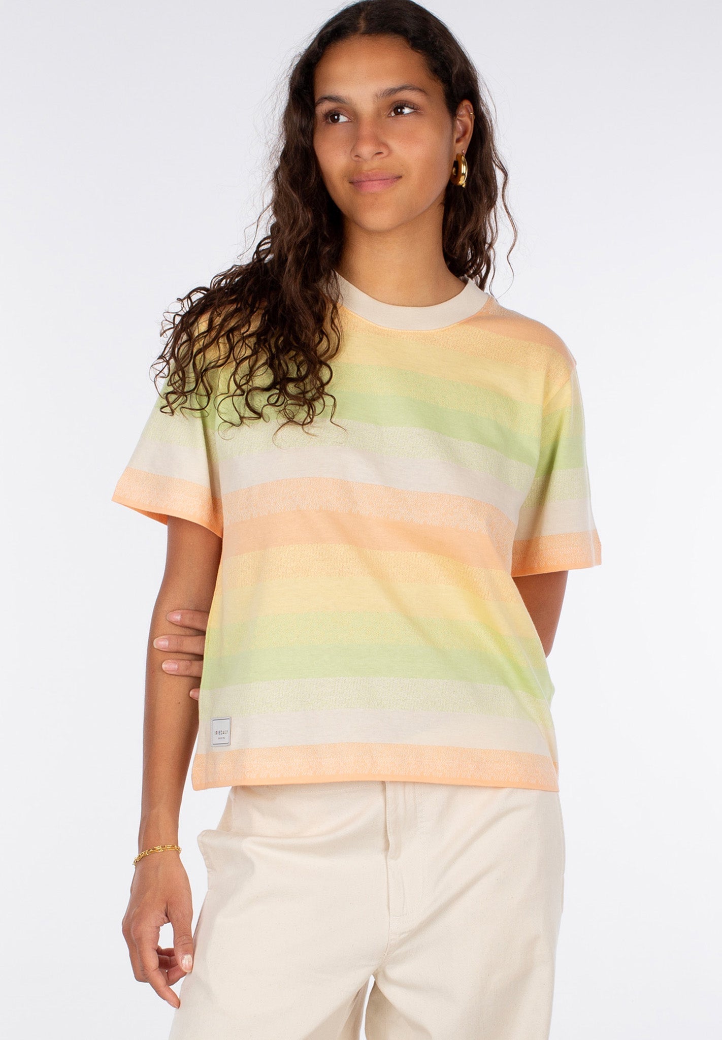 IRIEDAILY - Pixi Stripe Tee - BACKYARD