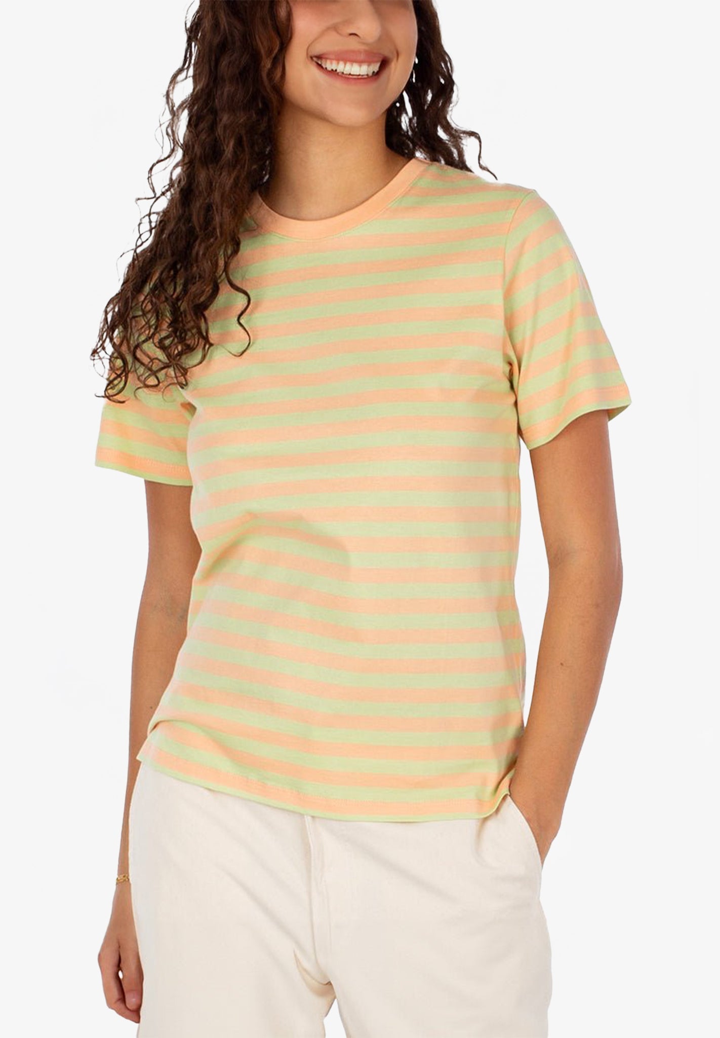 IRIEDAILY - Stripe Basic Tee - BACKYARD