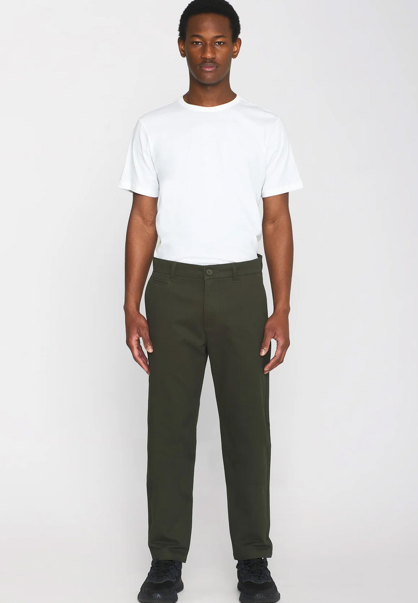 KNOWLEDGE COTTON-Chuck Regular Chino Twill Pants - BACKYARD