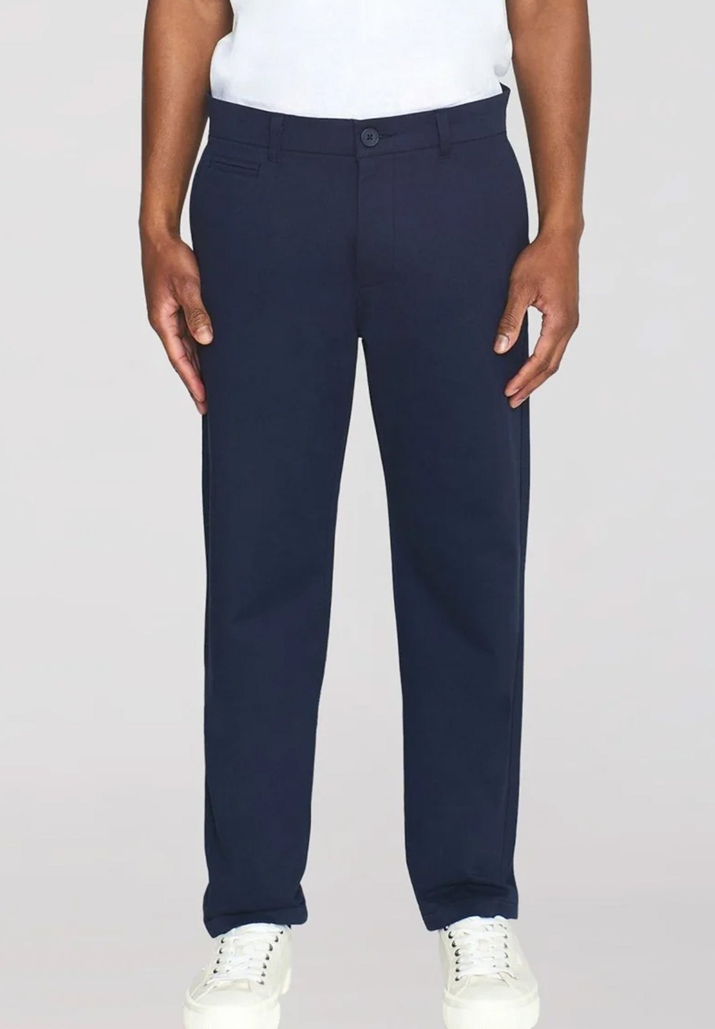 KNOWLEDGE COTTON-Chuck Regular Chino Twill Pants - BACKYARD