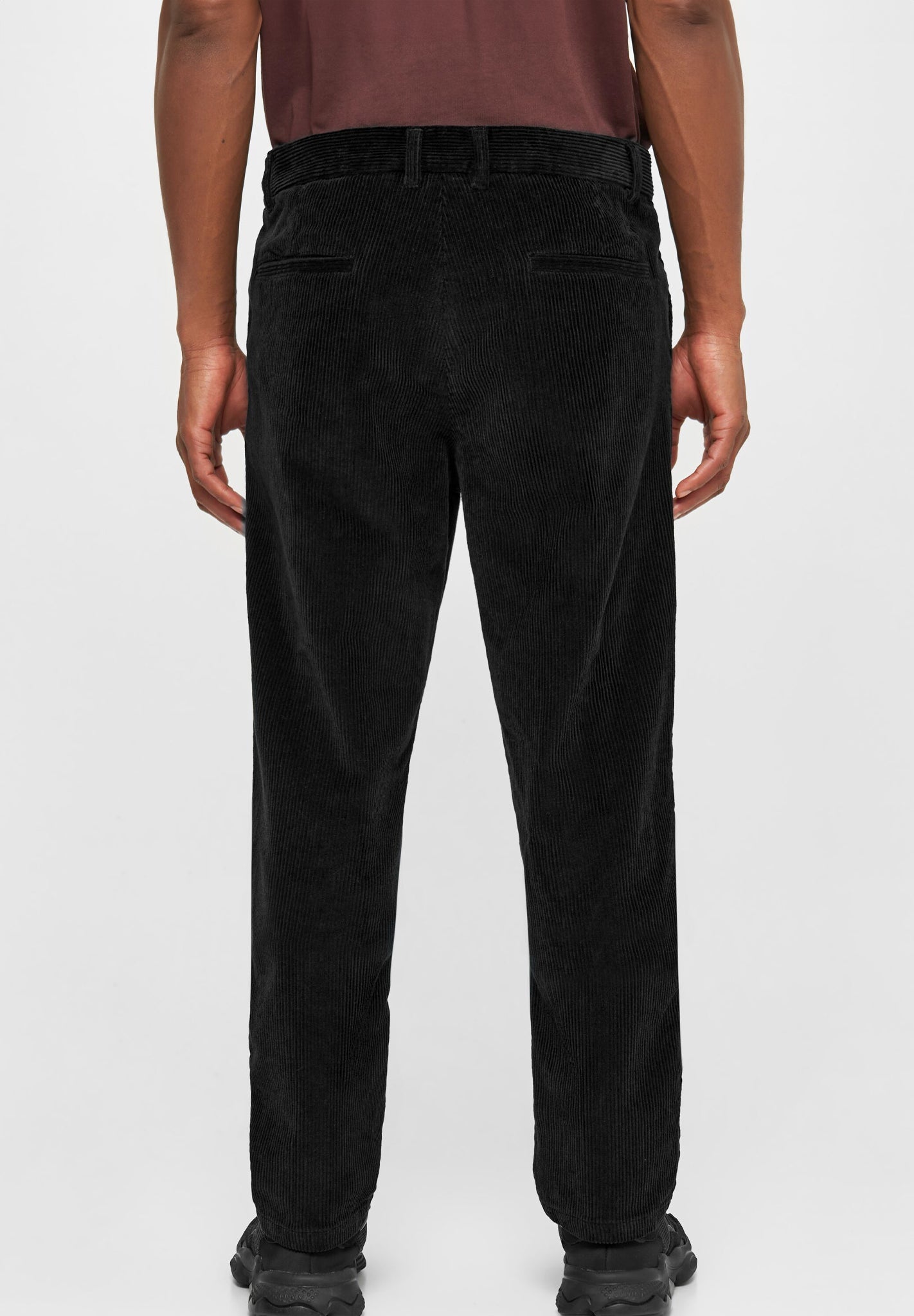 Knowledge Cotton - Chuck Regular Cord Chino Pants - BACKYARD