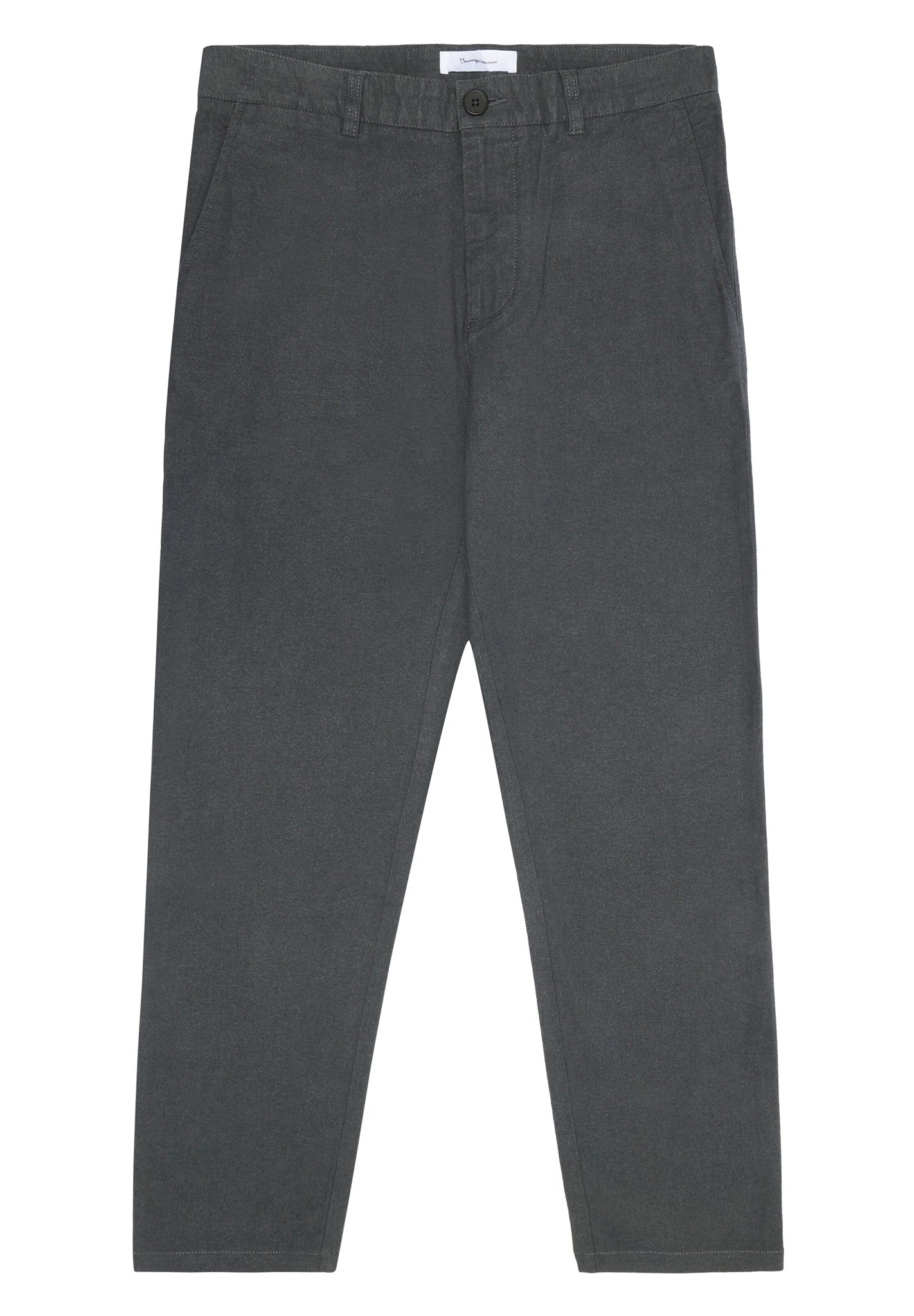 Knowledge Cotton - Chuck Regular Flannel Chino Pants - BACKYARD