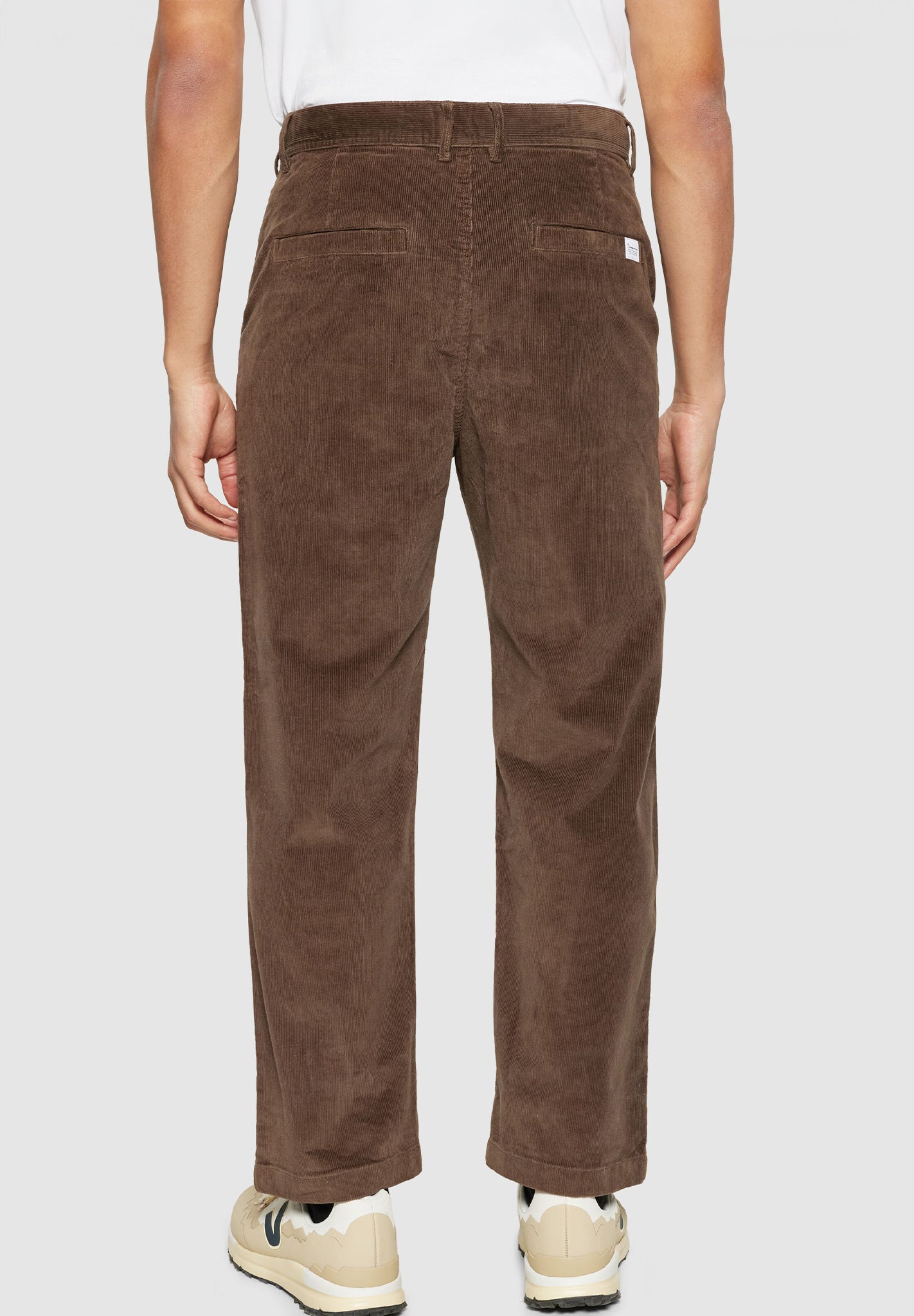 Knowledge Cotton - Flint Wide Cord Chino Pants - BACKYARD