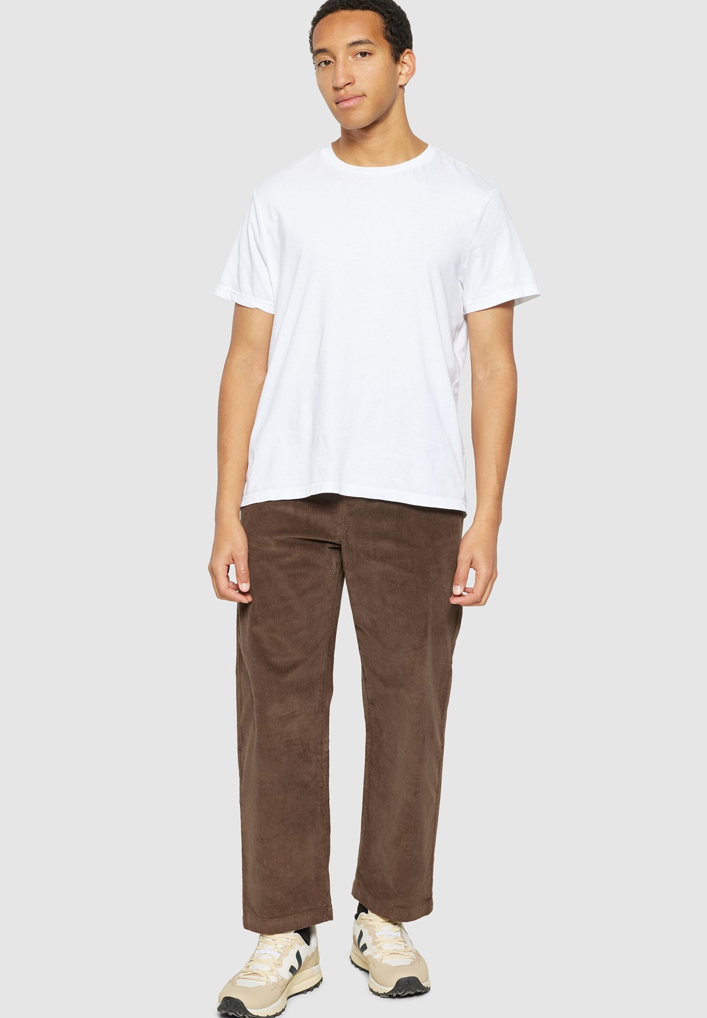 Knowledge Cotton - Flint Wide Cord Chino Pants - BACKYARD