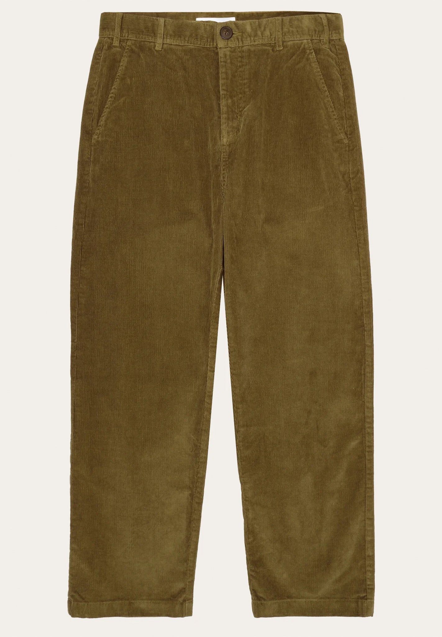 Knowledge Cotton - Flint Wide Cord Chino Pants - BACKYARD