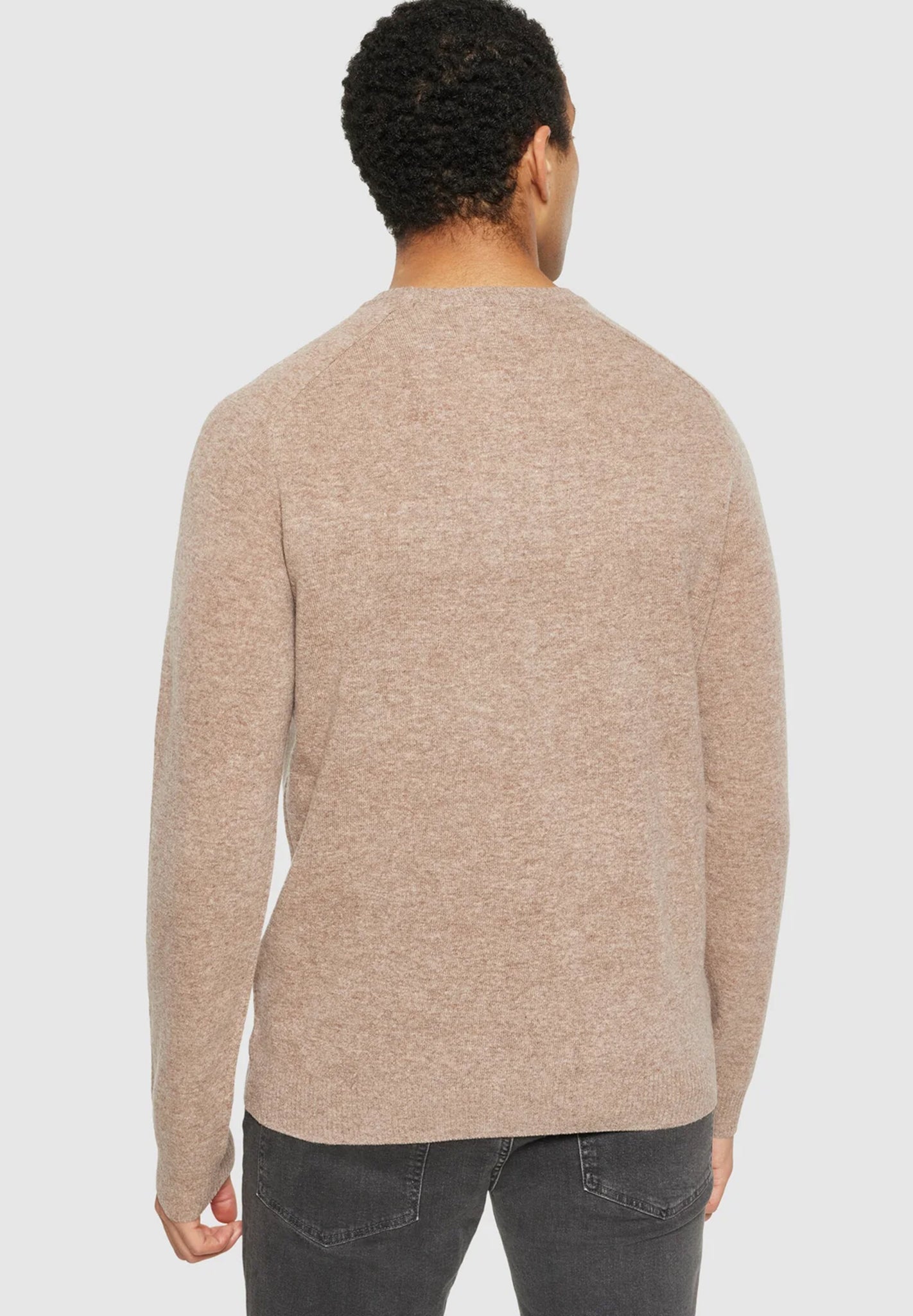 Knowledge Cotton - O - Neck Wool Knit - BACKYARD