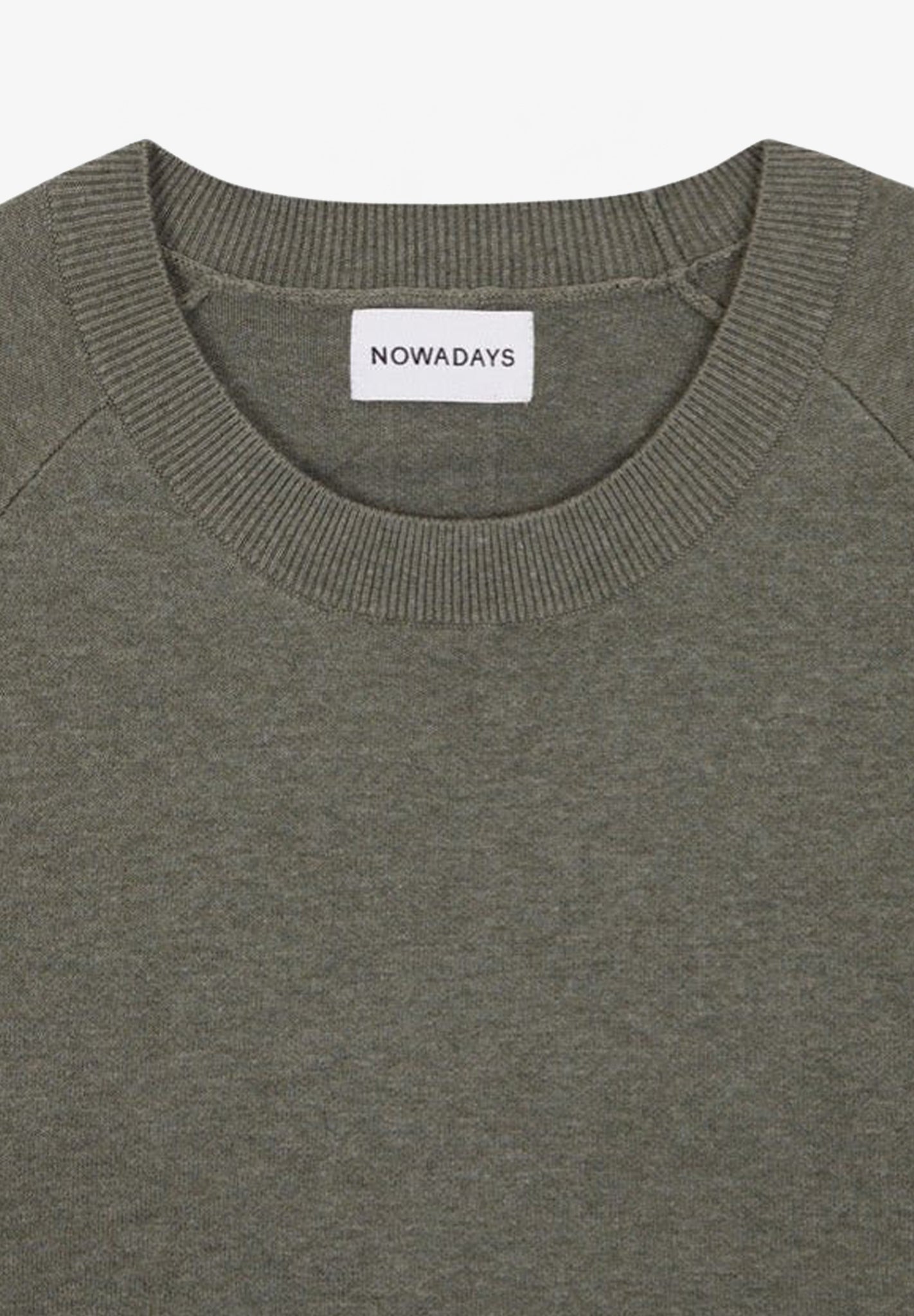 NOWADAYS - Signature Raglan Mouline Sweater - BACKYARD