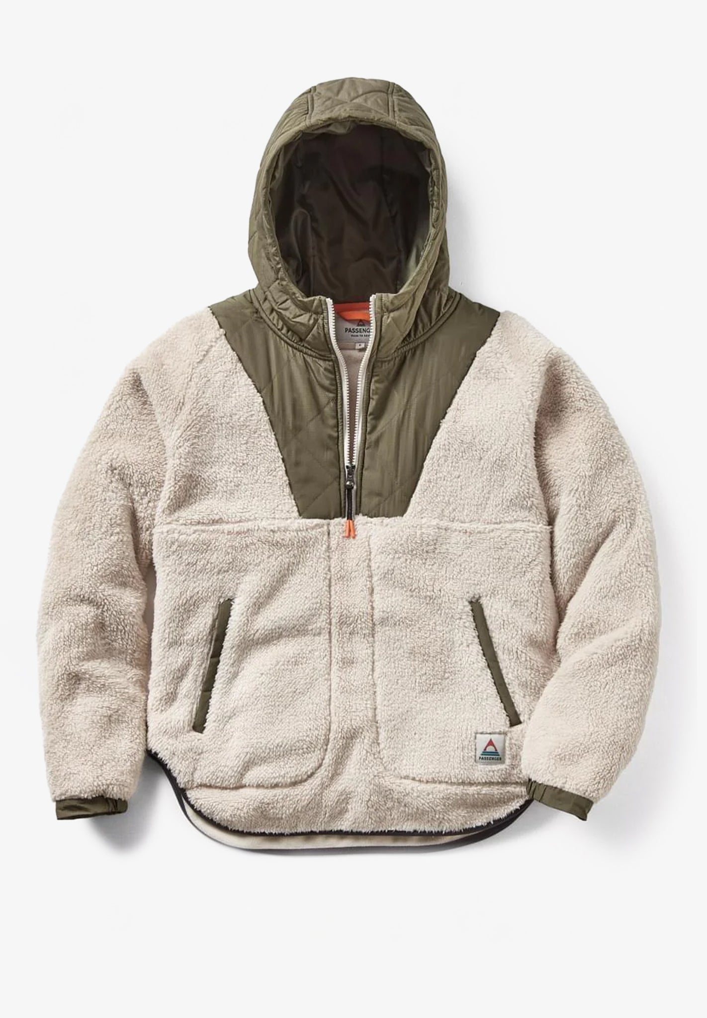 PASSENGER - Beaumont Recycled Sherpa Hooded Fleece - BACKYARD