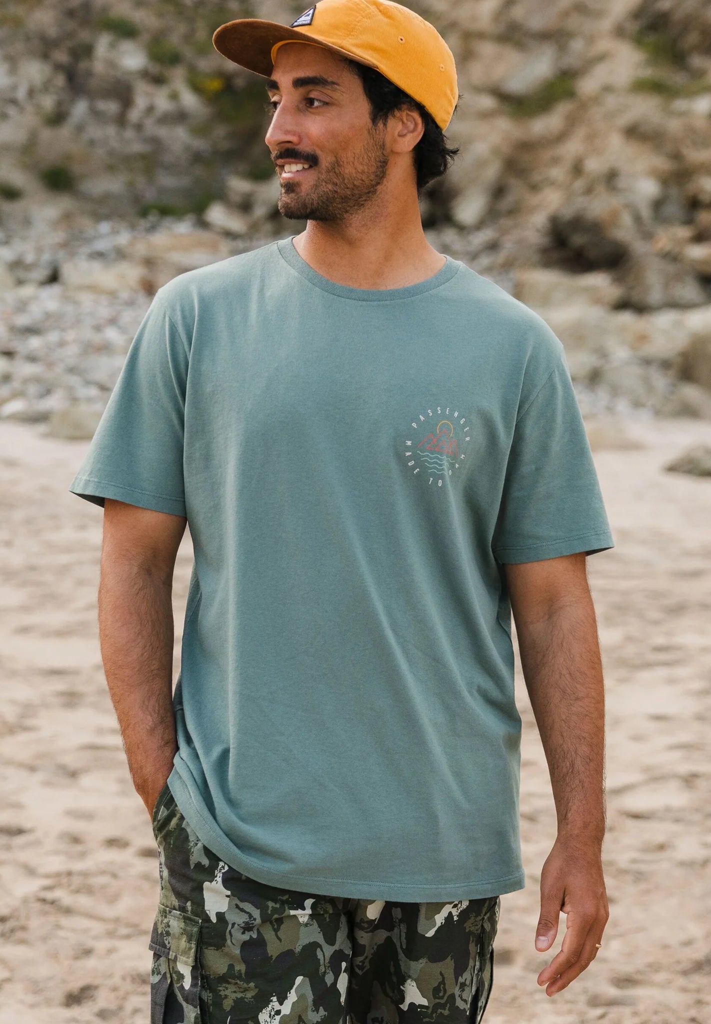 PASSENGER - Escapism Recycled Cotton T-Shirt - BACKYARD