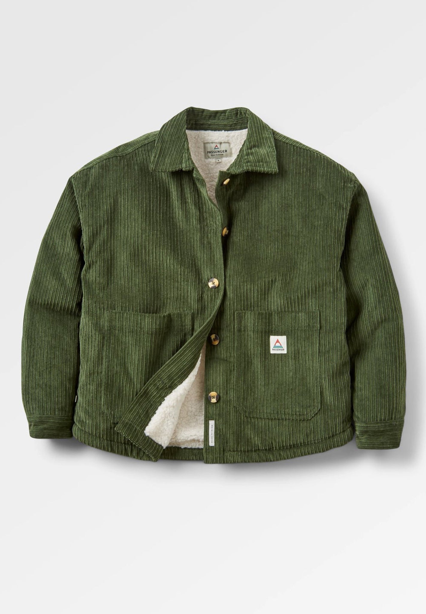 PASSENGER - Flint Corduroy Overshirt - BACKYARD