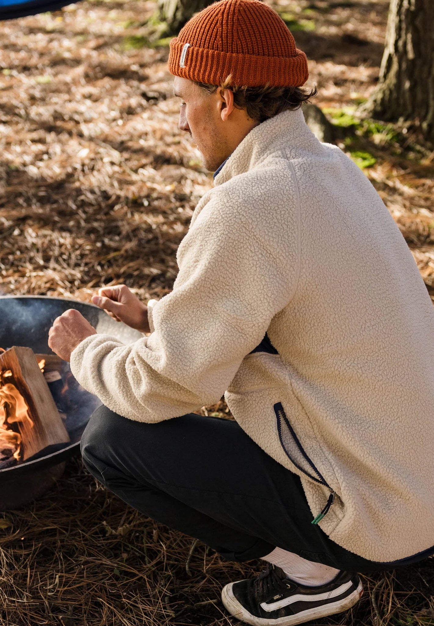 PASSENGER - Offgrid 2.0 1/2 Zip Recycled Sherpa - Fleece - BACKYARD