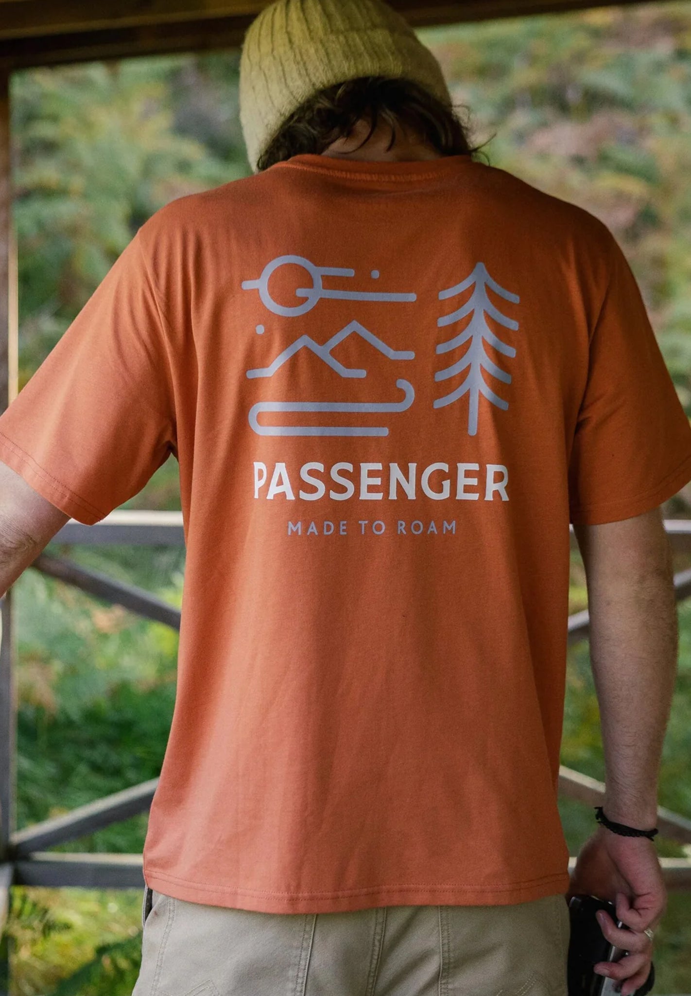 PASSENGER - Phoenix Organic Cotton T-Shirt - BACKYARD