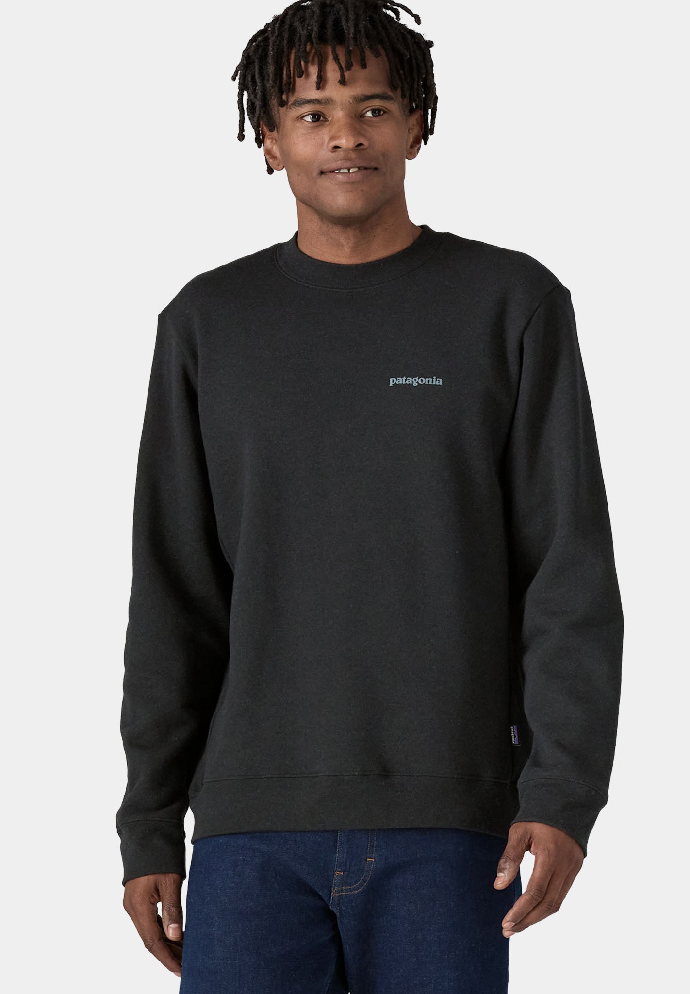 Patagonia - Fitz Roy Icon Uprisal Crew Sweatshirt - BACKYARD