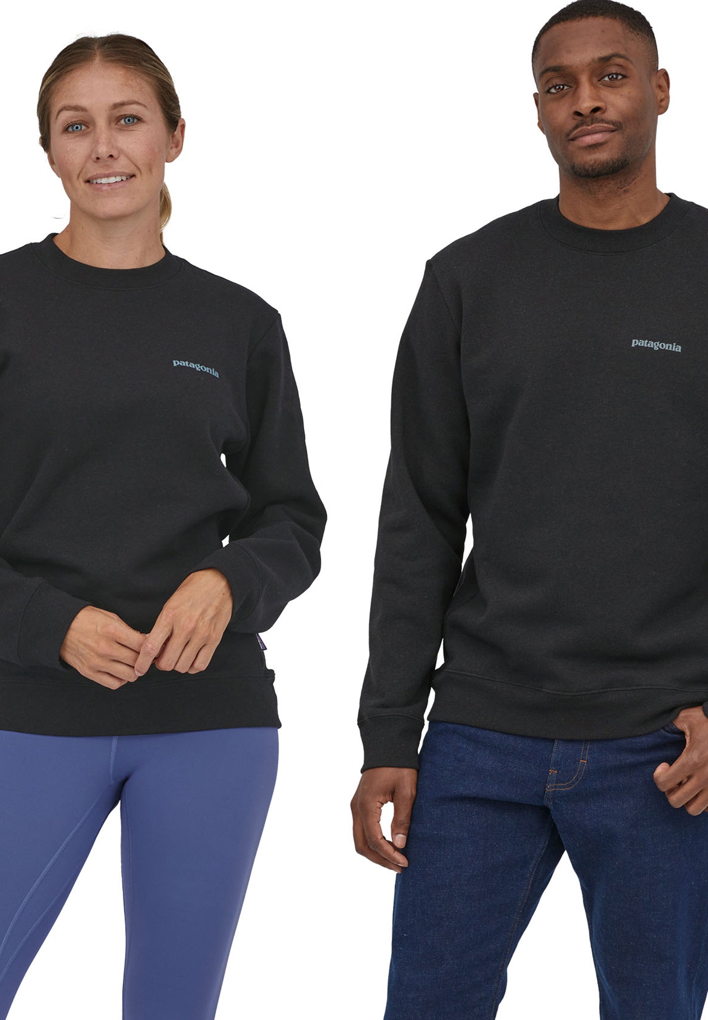 Patagonia - Fitz Roy Icon Uprisal Crew Sweatshirt - BACKYARD