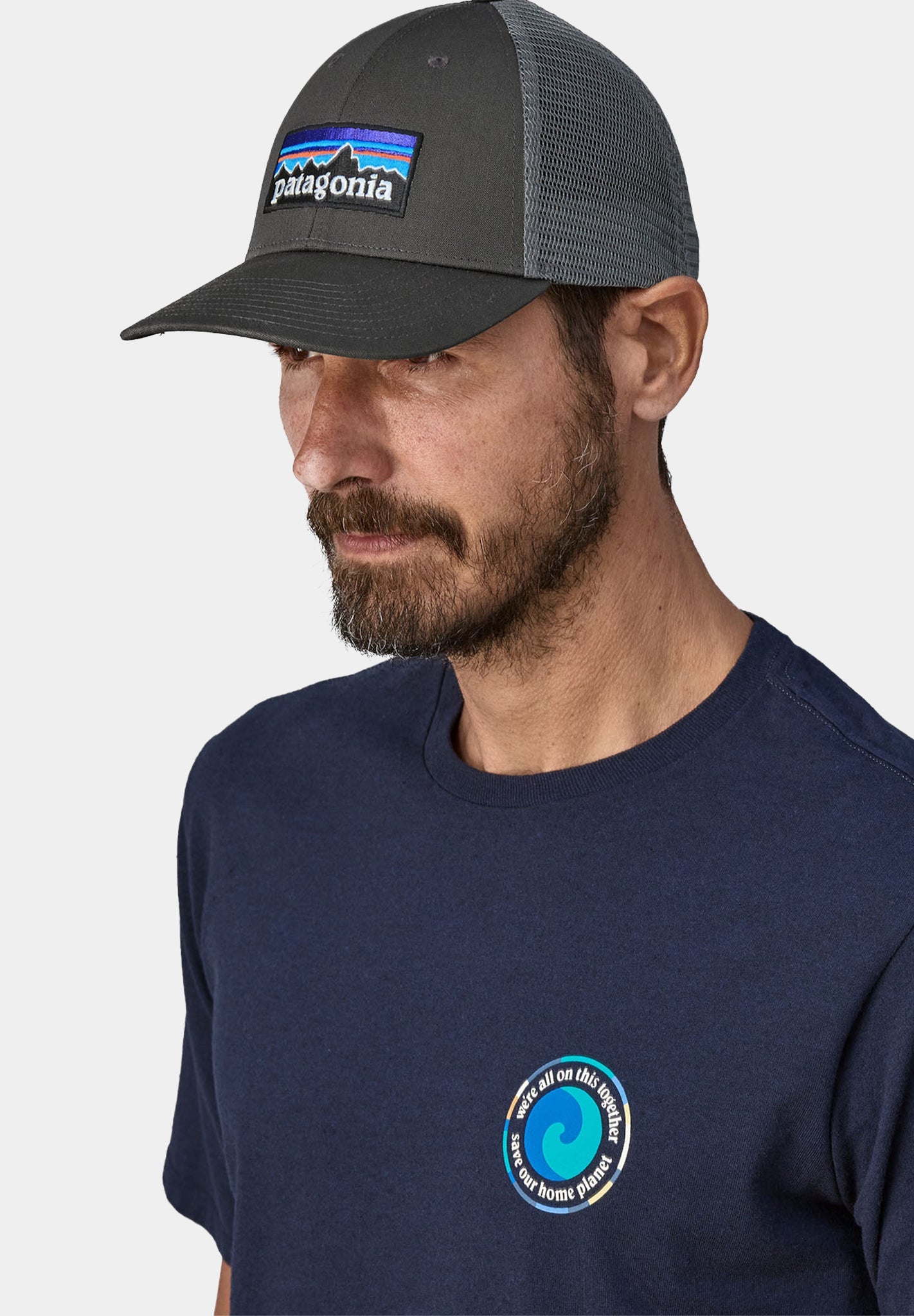 Patagonia - P - 6 Logo LoPro Trucker Hat - BACKYARD