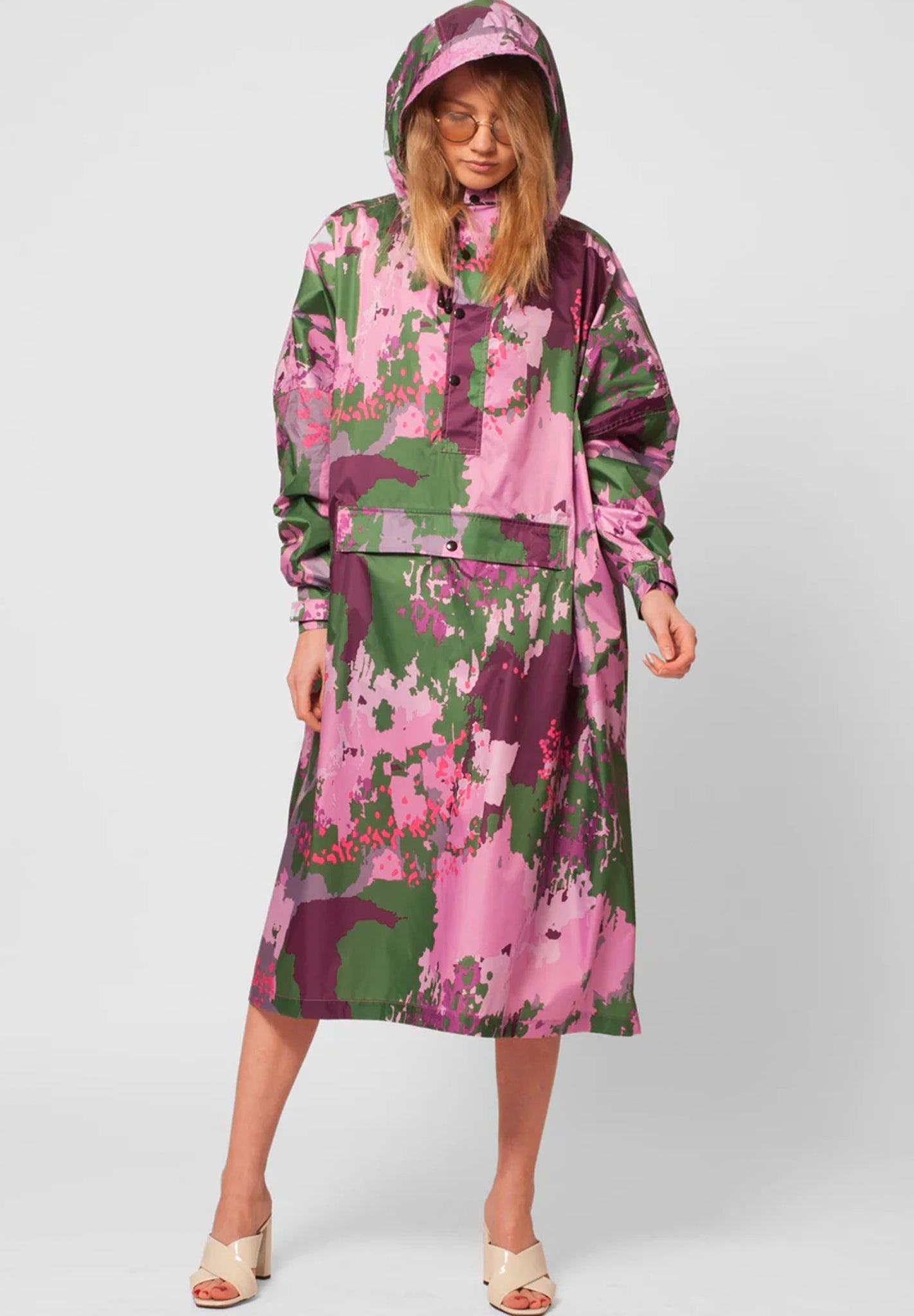 RAINKISS - Digi Spring Camo Rain Poncho - BACKYARD