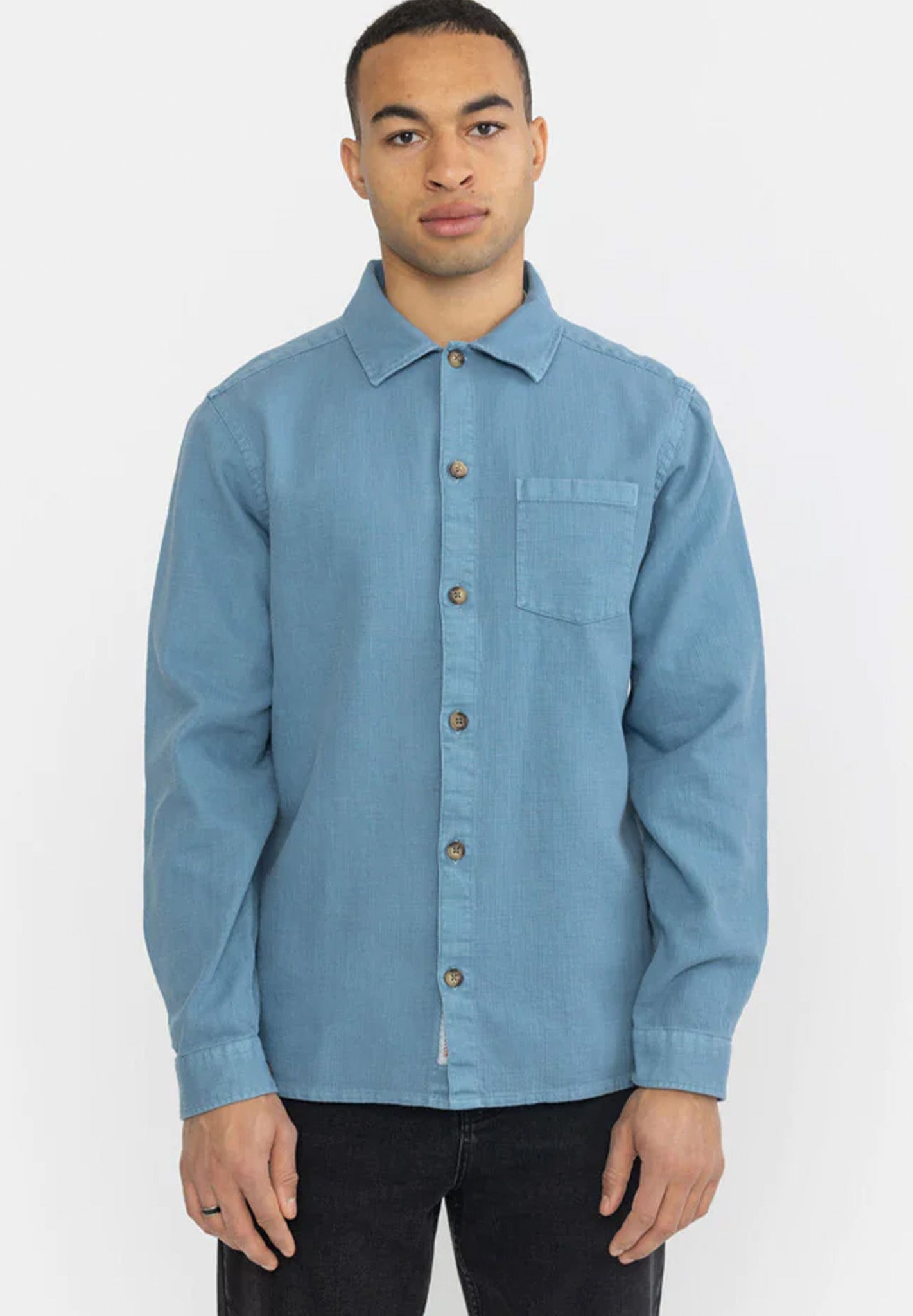 REVOLUTION-3997 Casual Overshirt - BACKYARD