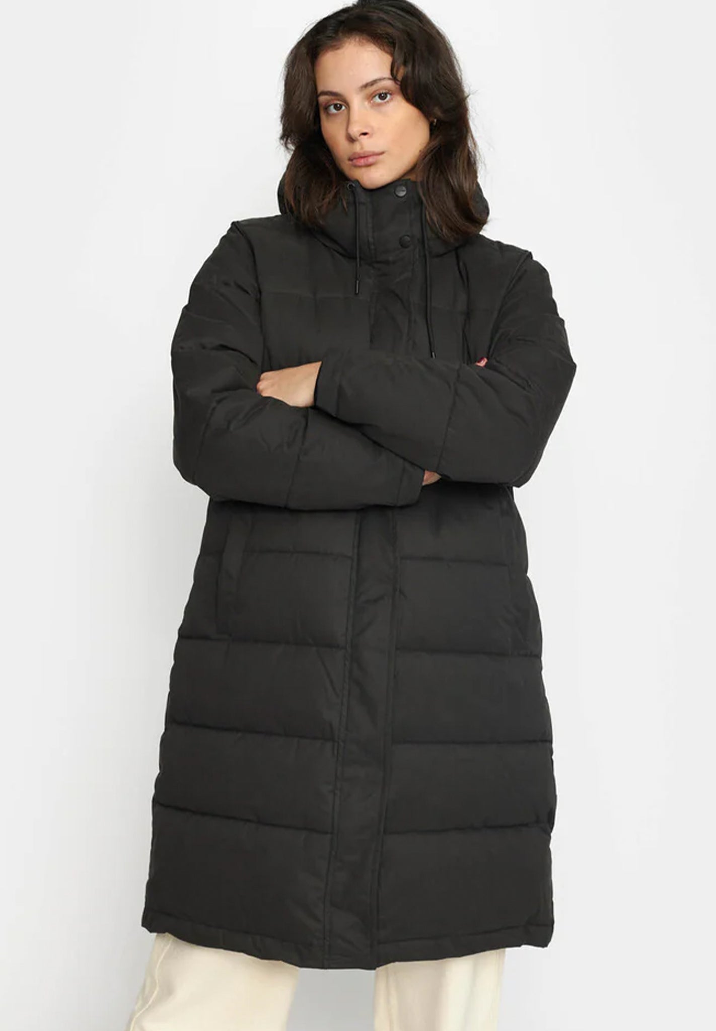 SELFHOOD - Hooded Puffer Coat - BACKYARD