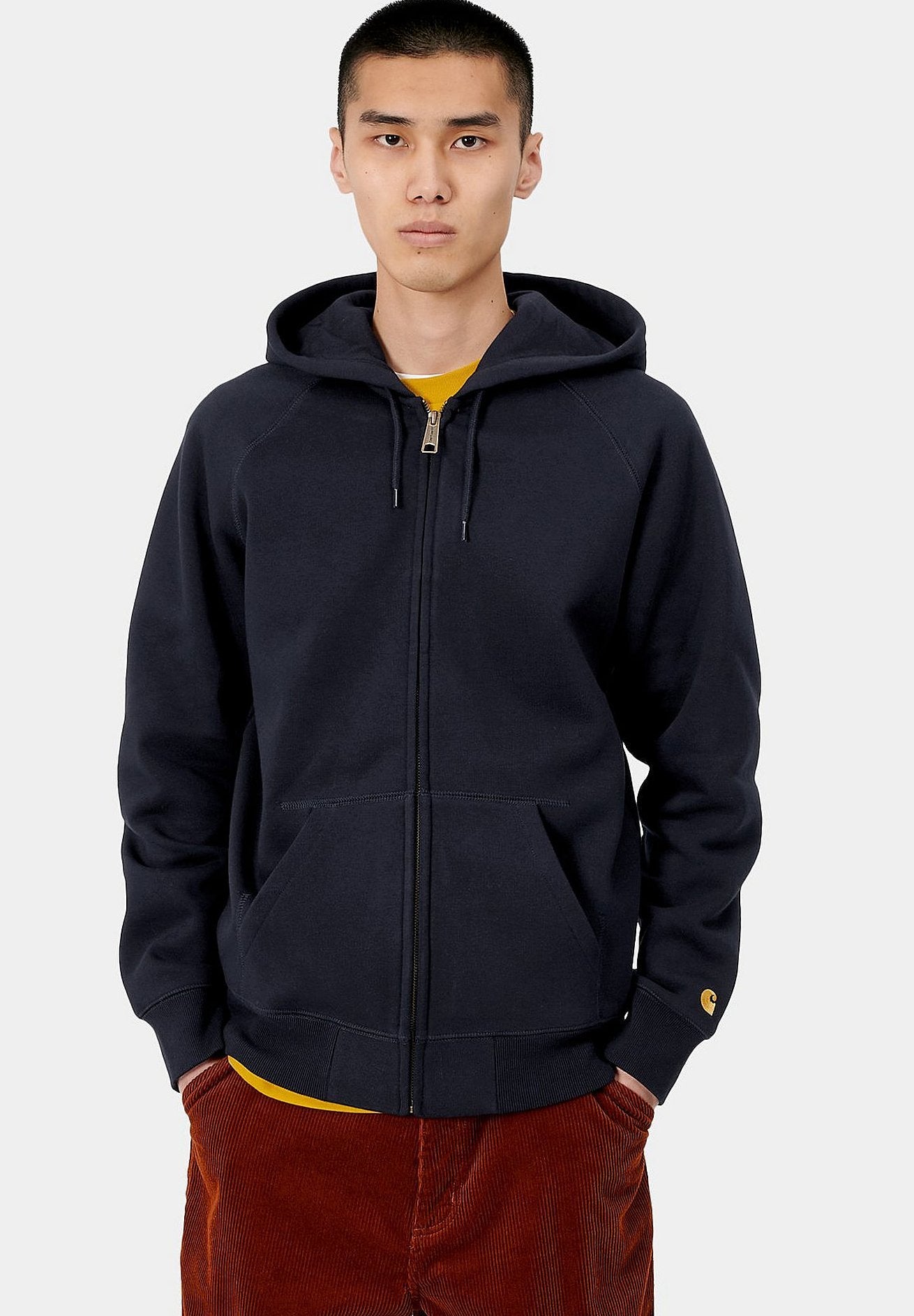 CARHARTT WIP-Hooded Chase Jacket - BACKYARD