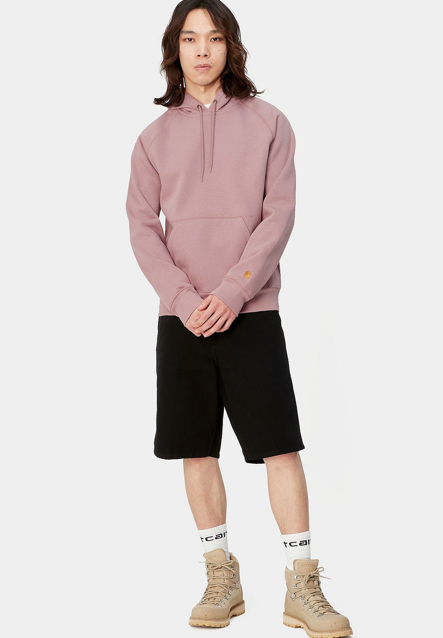 CARHARTT WIP-Hooded Chase Sweatshirt - BACKYARD