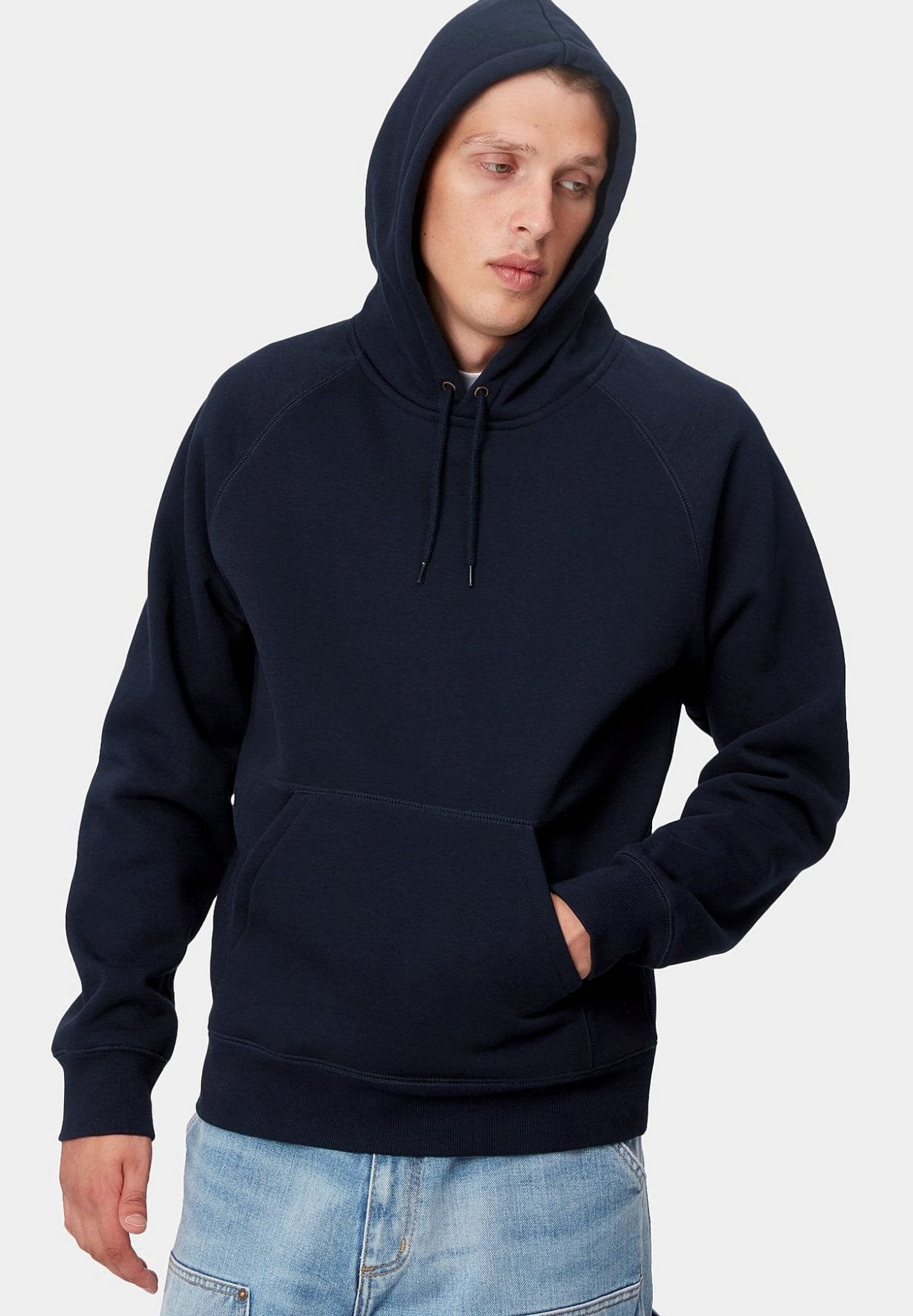 CARHARTT WIP-Hooded Chase Sweatshirt - BACKYARD