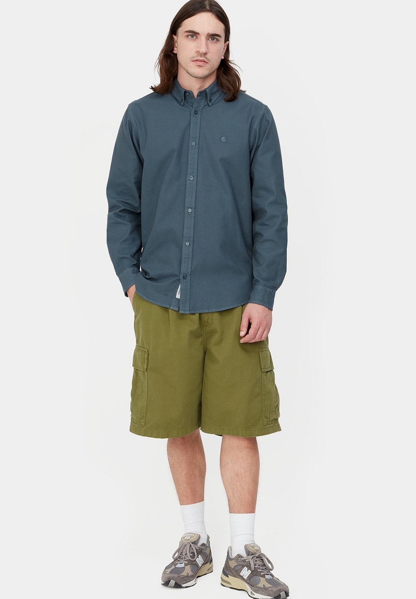 CARHARTT WIP-L/S Bolton Shirt - BACKYARD