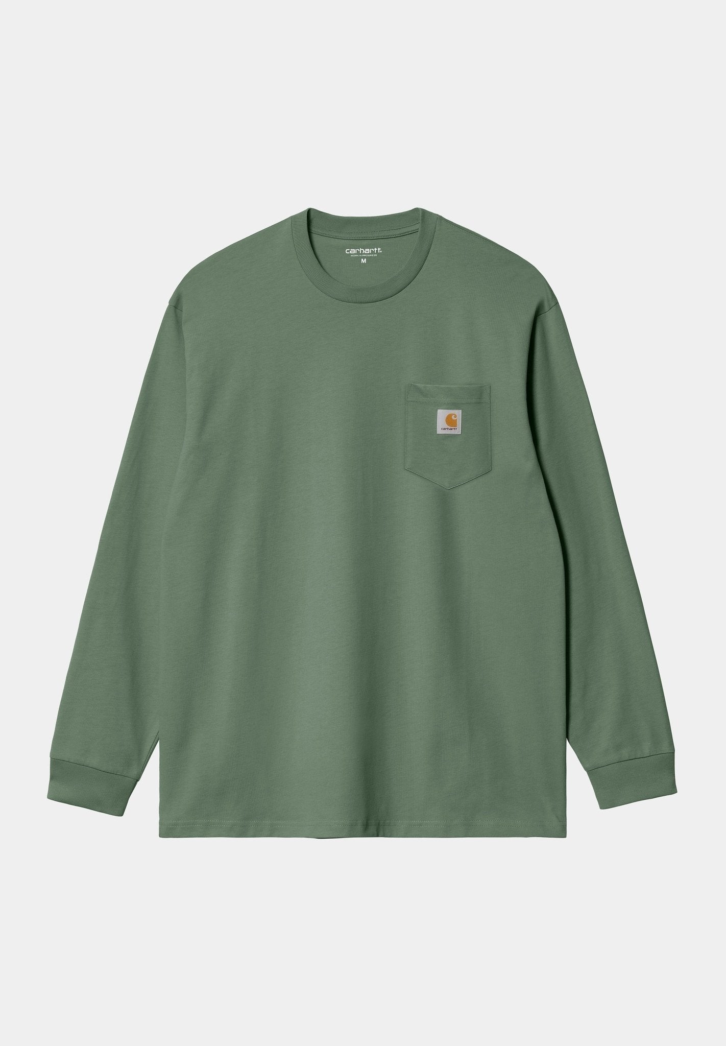 CARHARTT WIP-L/S Pocket T-Shirt - BACKYARD