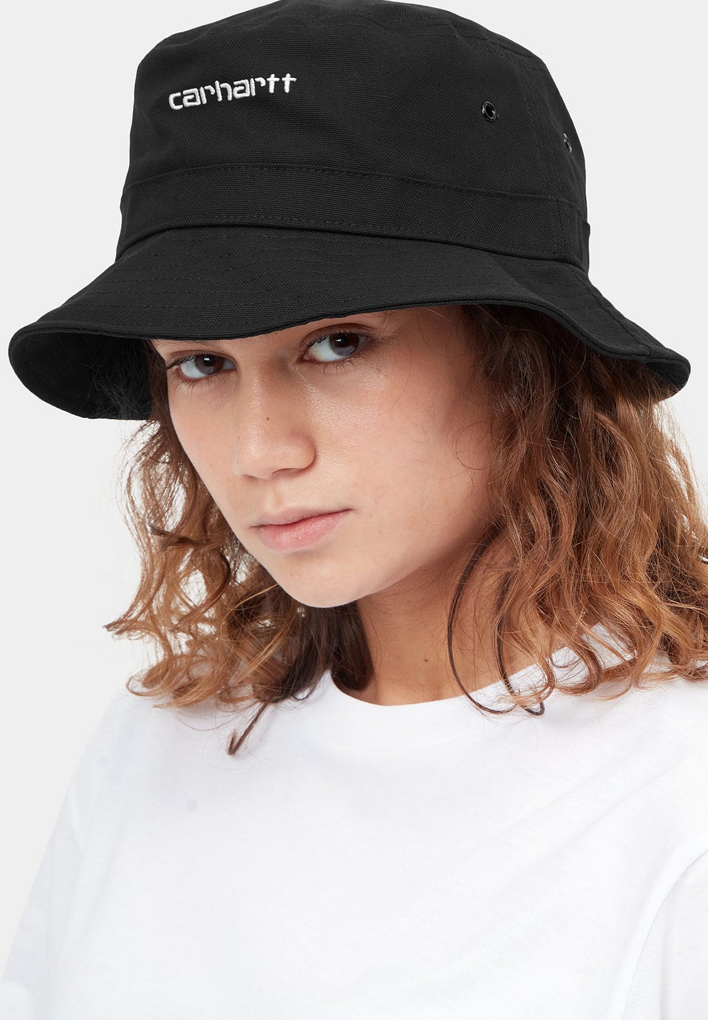 CARHARTT WIP-Script Bucket Hat - BACKYARD