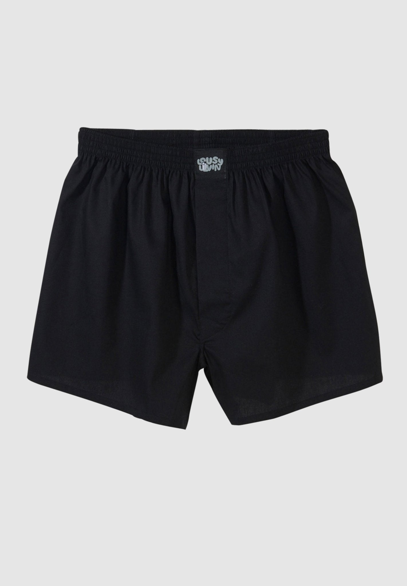 CLEPTOMANICX-Plain Boxershorts - BACKYARD