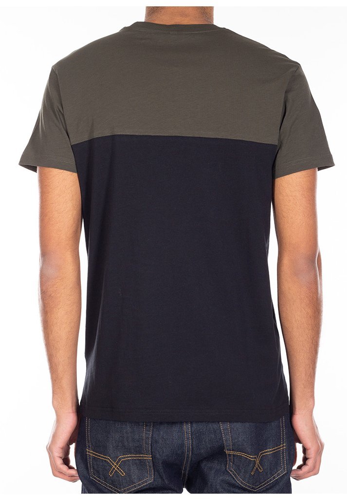 IRIEDAILY-Block Pocket Tee - BACKYARD