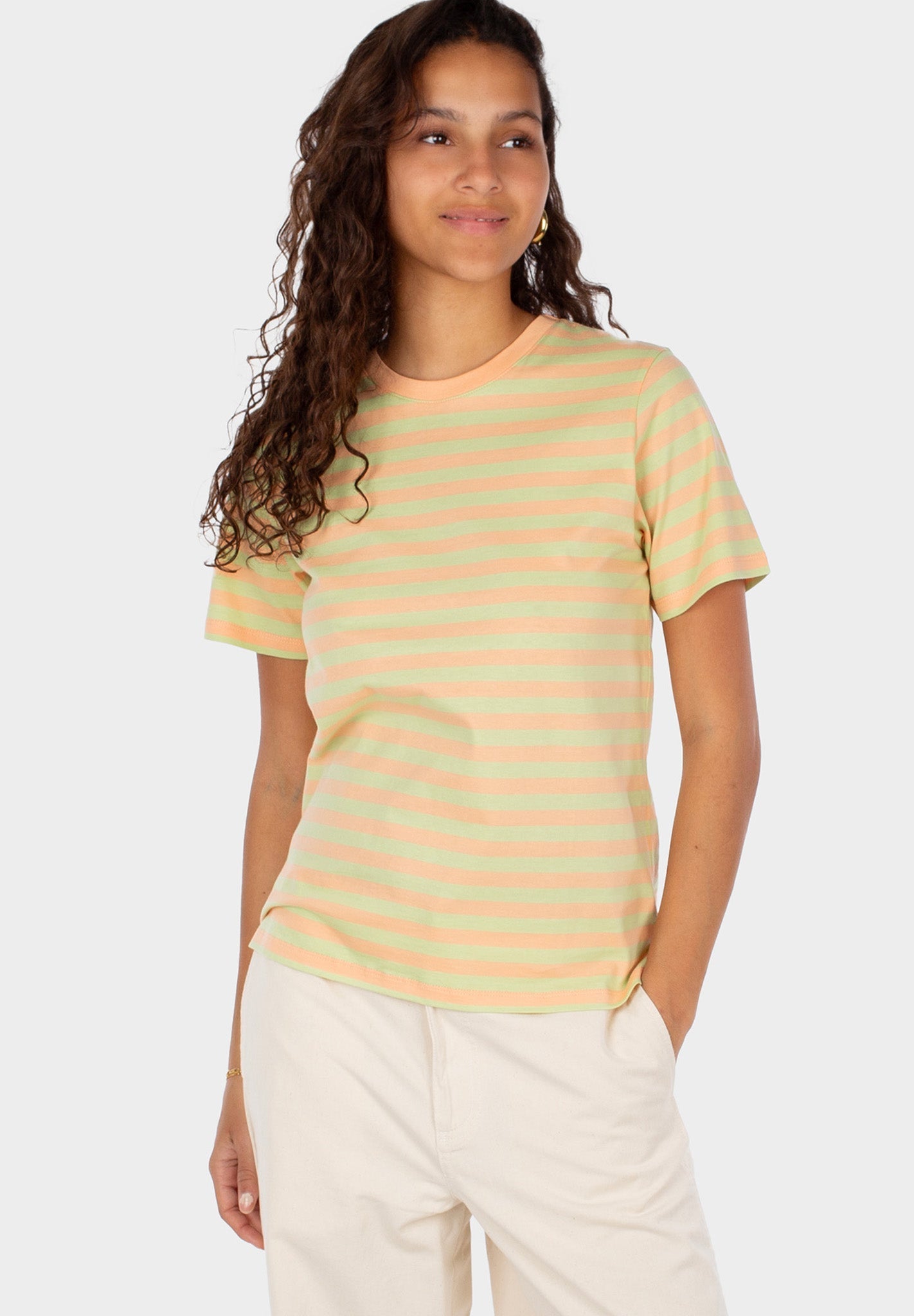 IRIEDAILY - Stripe Basic Tee - BACKYARD