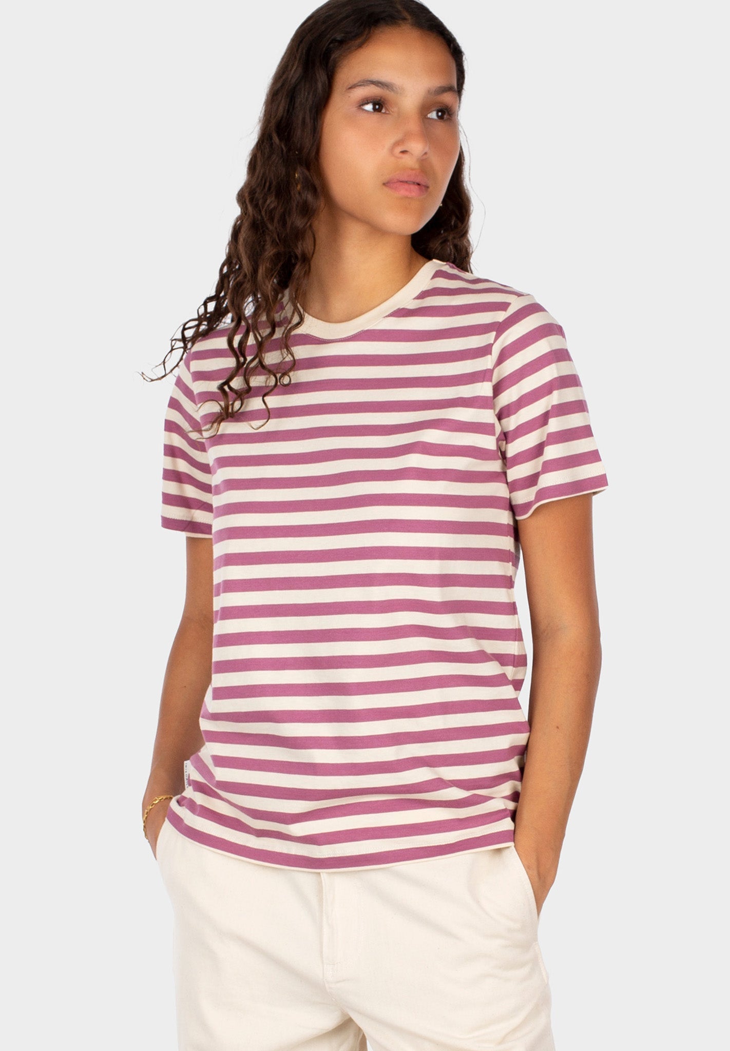 IRIEDAILY - Stripe Basic Tee - BACKYARD